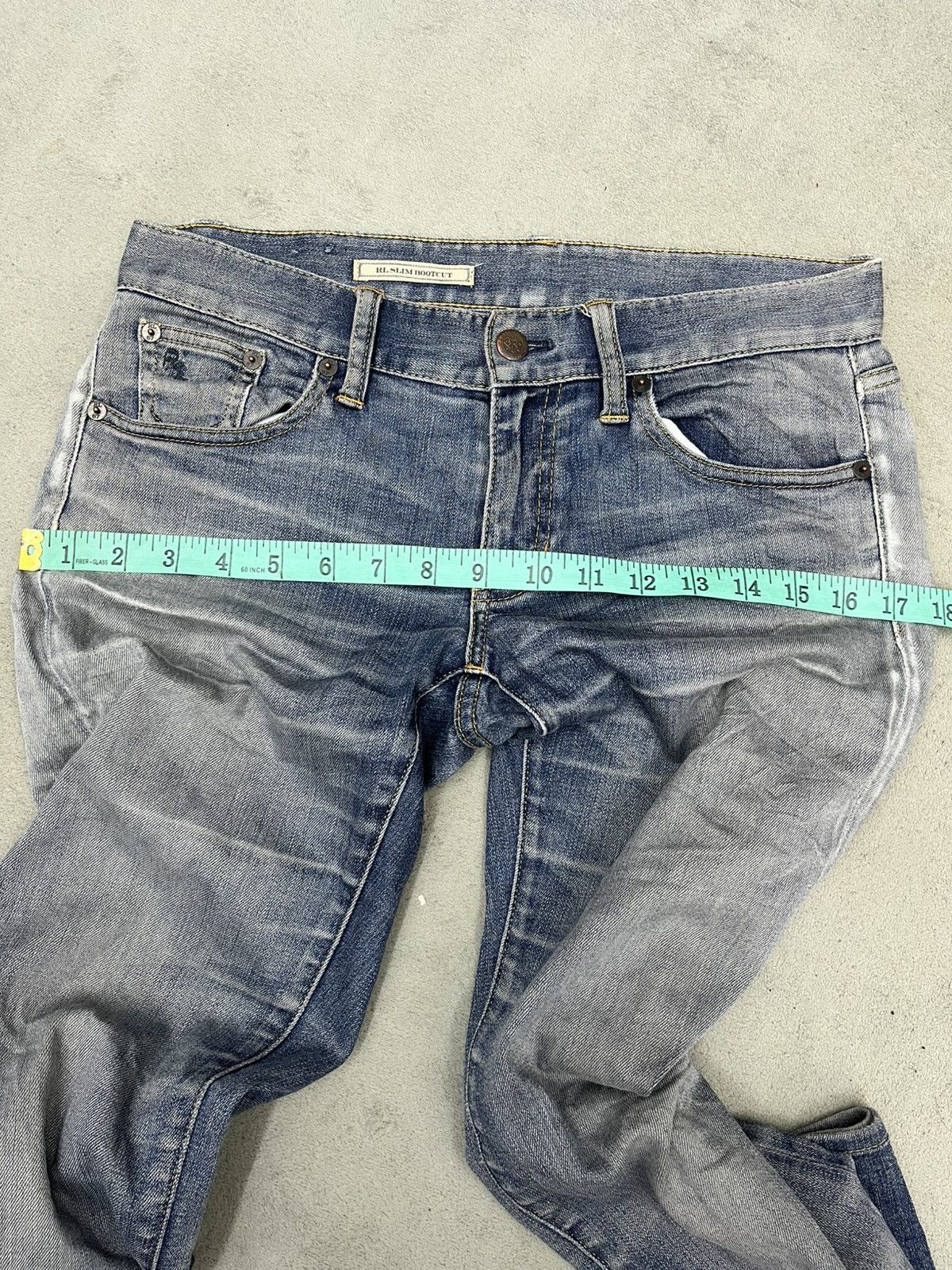 Polo Ralph Lauren × Ralph Lauren ARCHIVE🔥RALPH LAUREN RL SLIM BOOTCUT DENIM Size 30" / US 8 / IT 44 - 14 Thumbnail