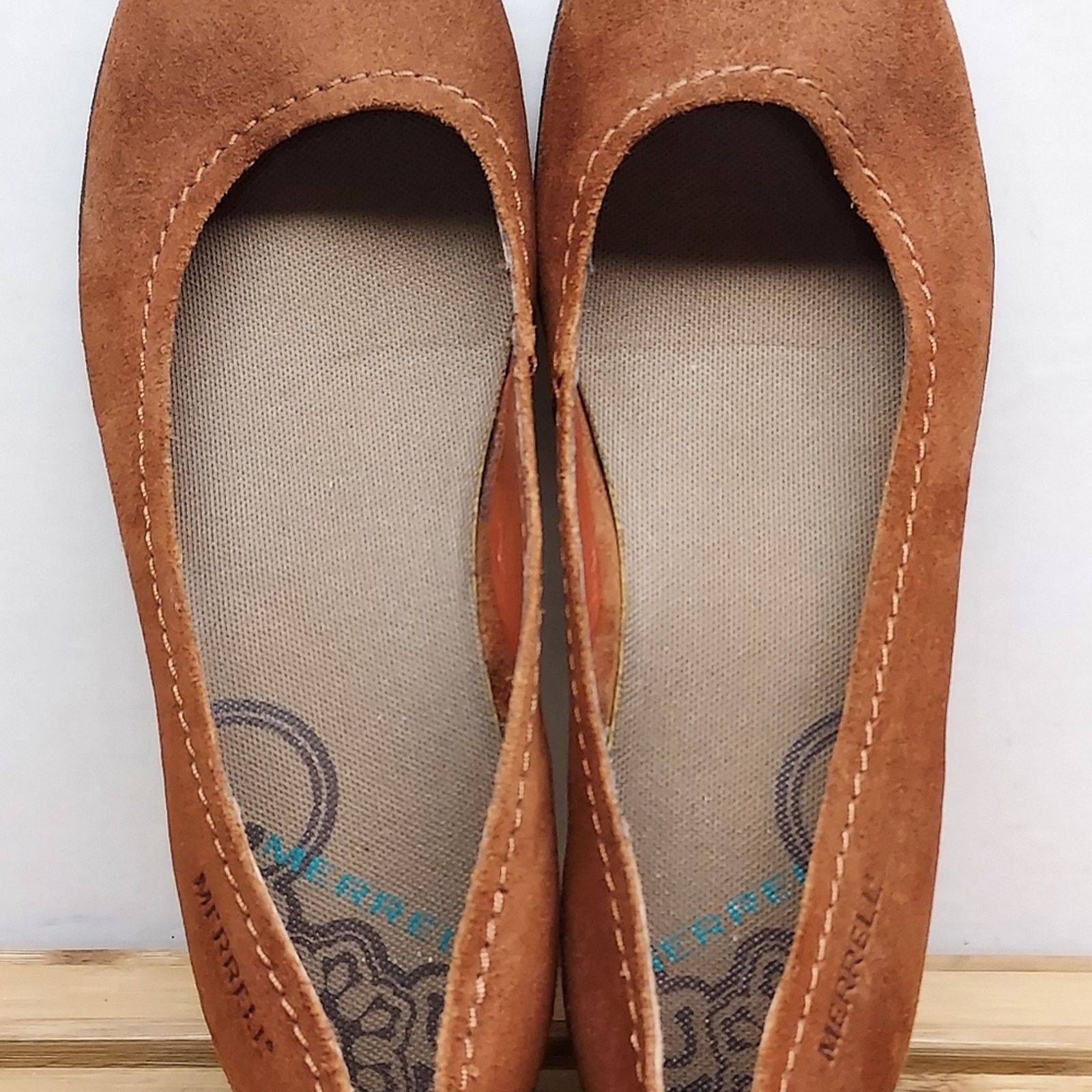 Merrell Merrell Womens | Brown | Avesso Suede Slip On Shoes Size 9 Size US 9 / IT 39 - 8 Thumbnail