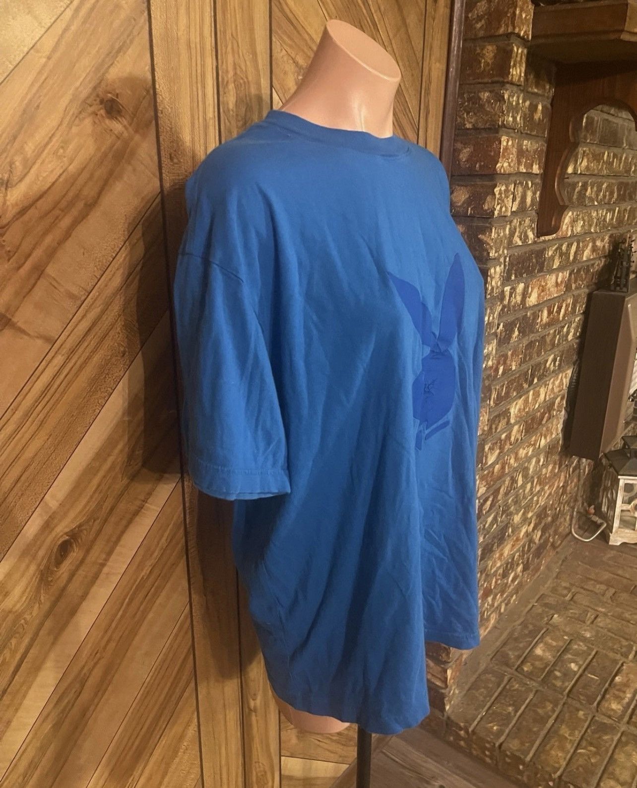Pacsun × Playboy Playboy By Pacsun Men’s Blue Size Large Cotton T-Shirt Size US L / EU 52-54 / 3 - 3 Thumbnail