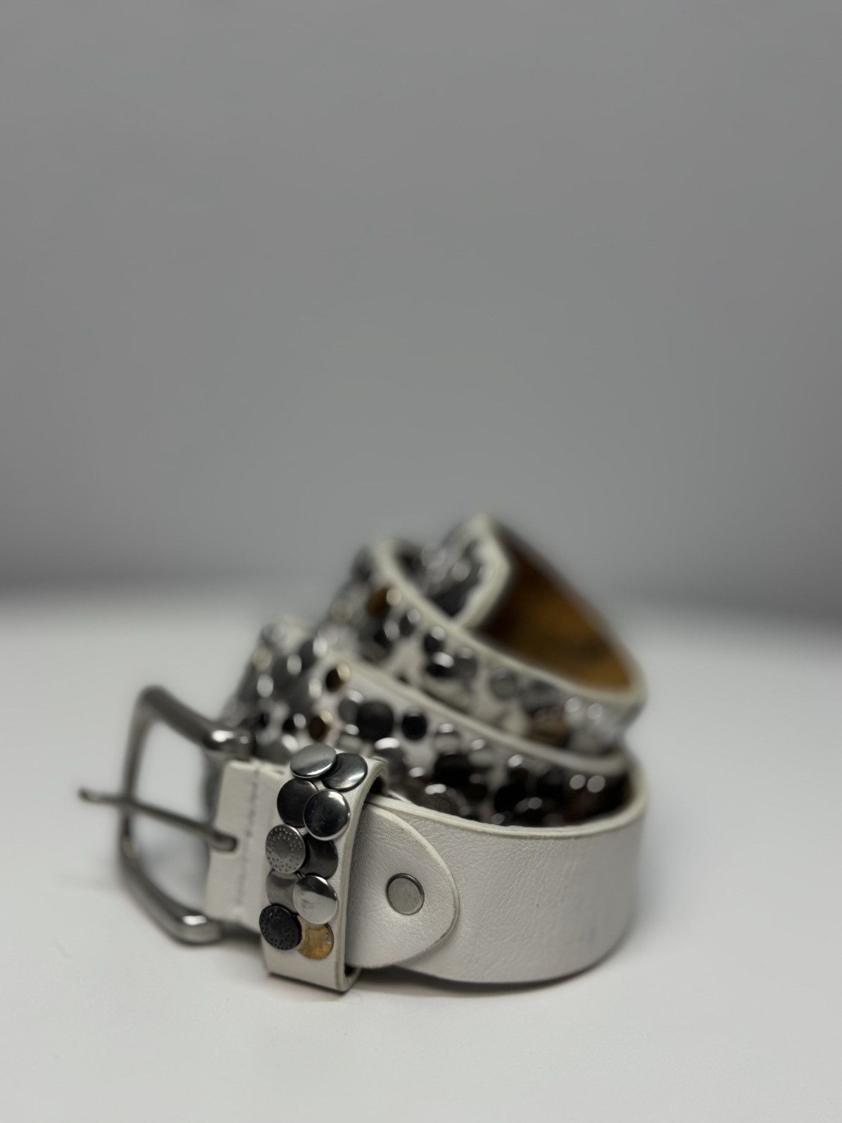 Hysteric Glamour Vintage 90s Japan Leather Black Belt Hysteric Glamour Style Size ONE SIZE - 7 Thumbnail