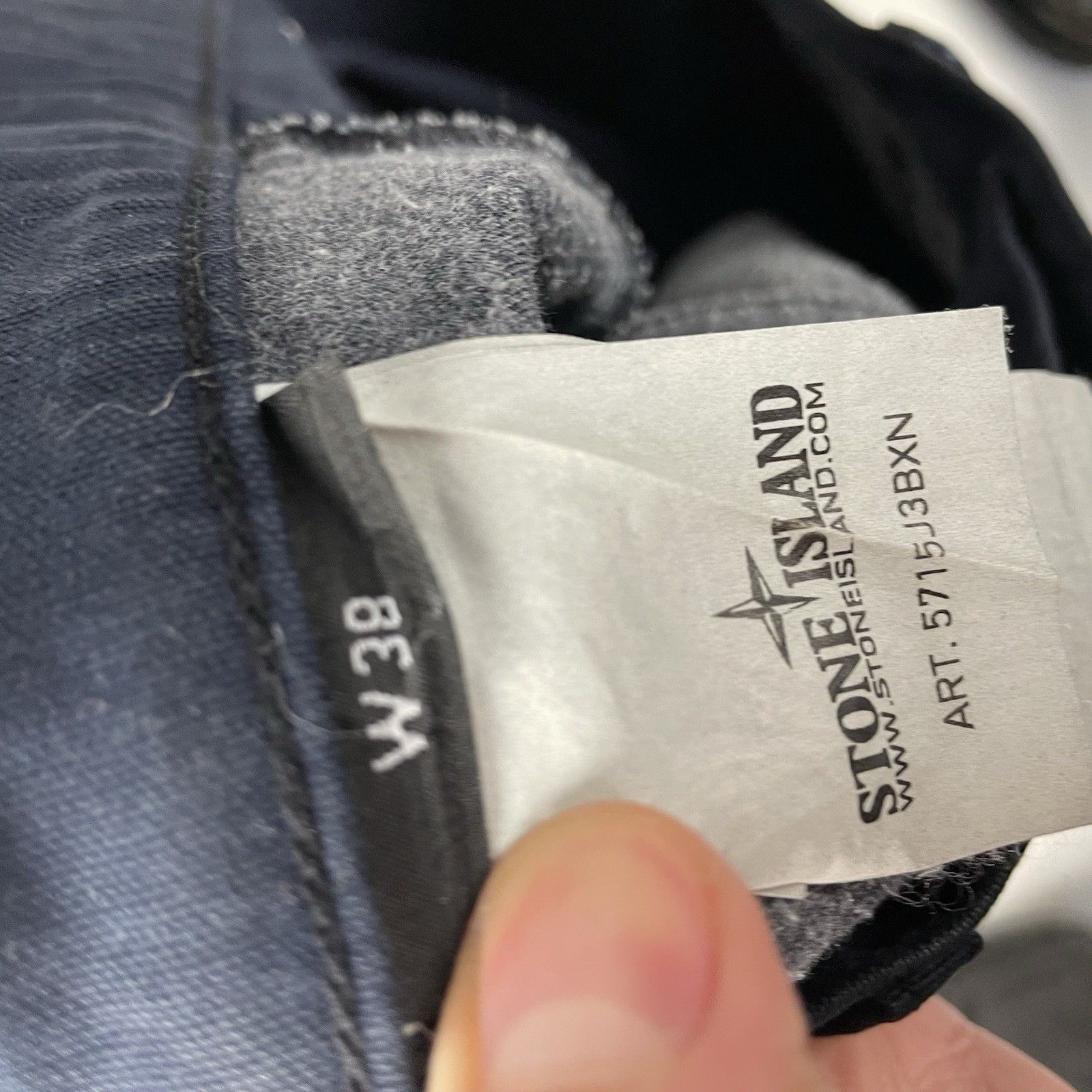 Stone Island Stone Island Chinos Trousers Navy Blue Chino W38 L27 Size US 38 / EU 54 - 5 Thumbnail