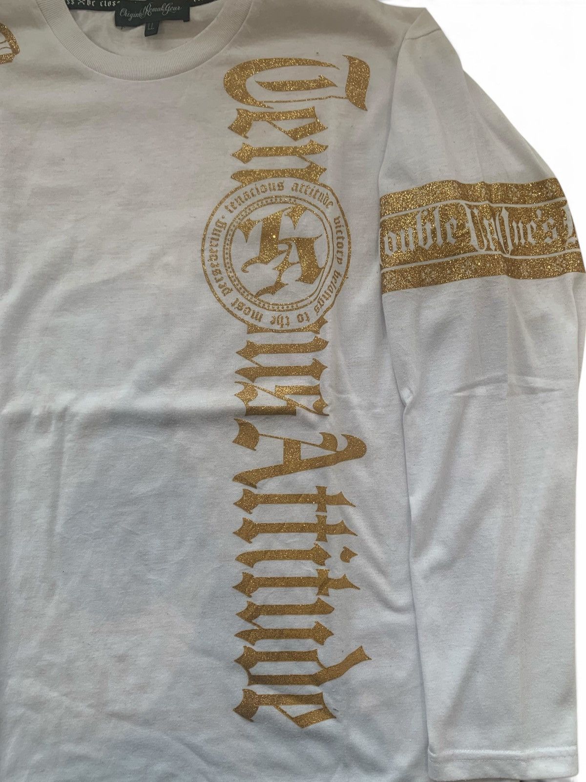 Japanese Brand 2000s japanese archive original remak y2k longsleeve tee Size US L / EU 52-54 / 3 - 4 Thumbnail