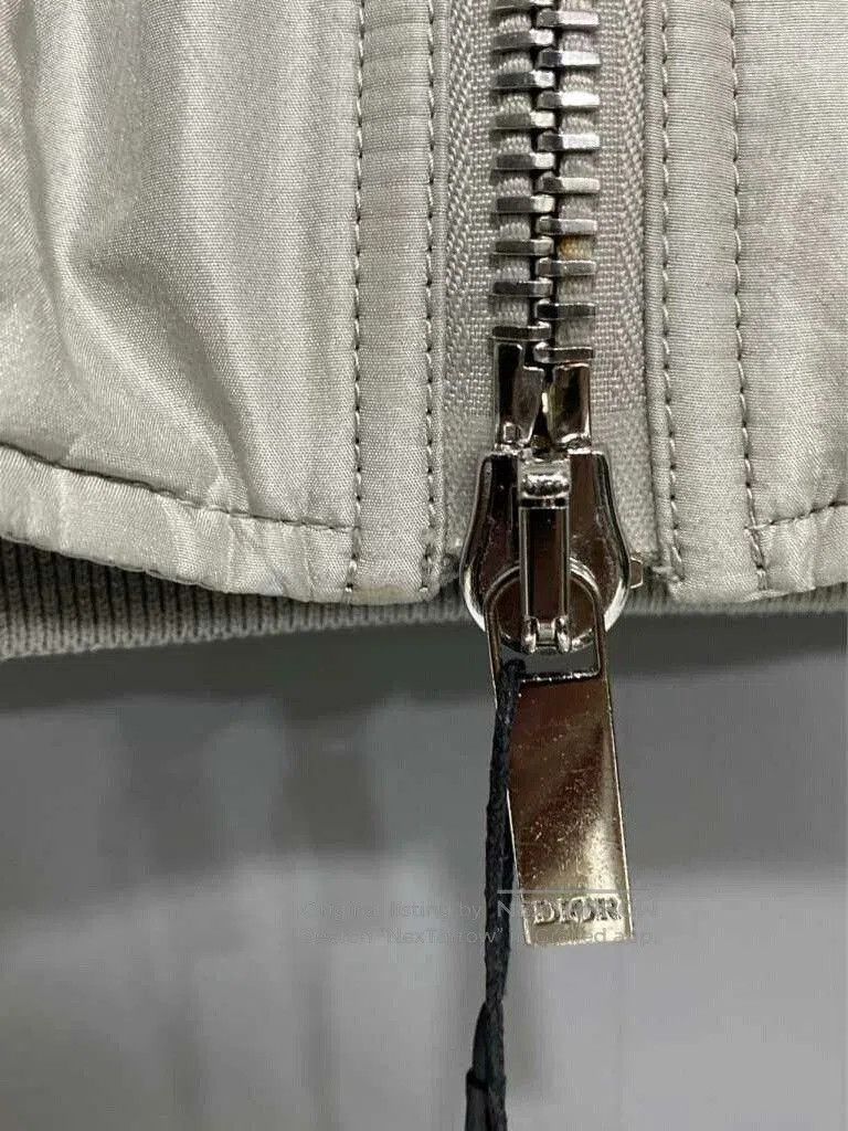 Dior AJ x Dior Embroidered Logo Flight Jacket. Size US M / EU 48-50 / 2 - 7 Thumbnail