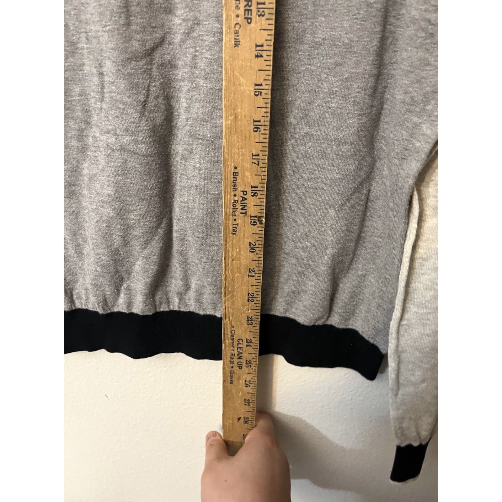 Club Monaco CLUB MONACO Knit Crew Neck LS Sweater Gray Size Medium Mens Pullover Knit Lightweight Classic Wool Crew Neck Casual Business Size US M / EU 48-50 / 2 - 4 Thumbnail