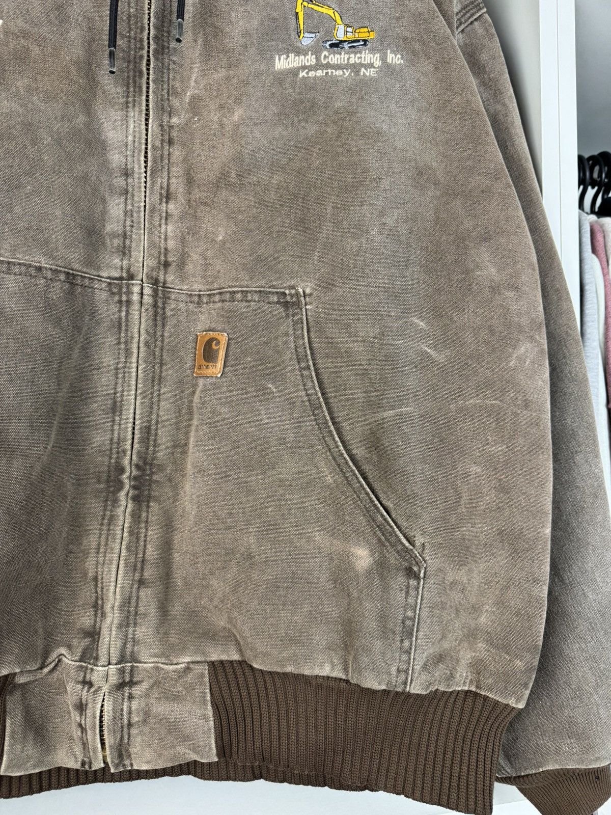 Carhartt Vintage Carhartt J130 CHT Active Jacket Faded Canvas Size US XXL / EU 58 / 5 - 9 Thumbnail