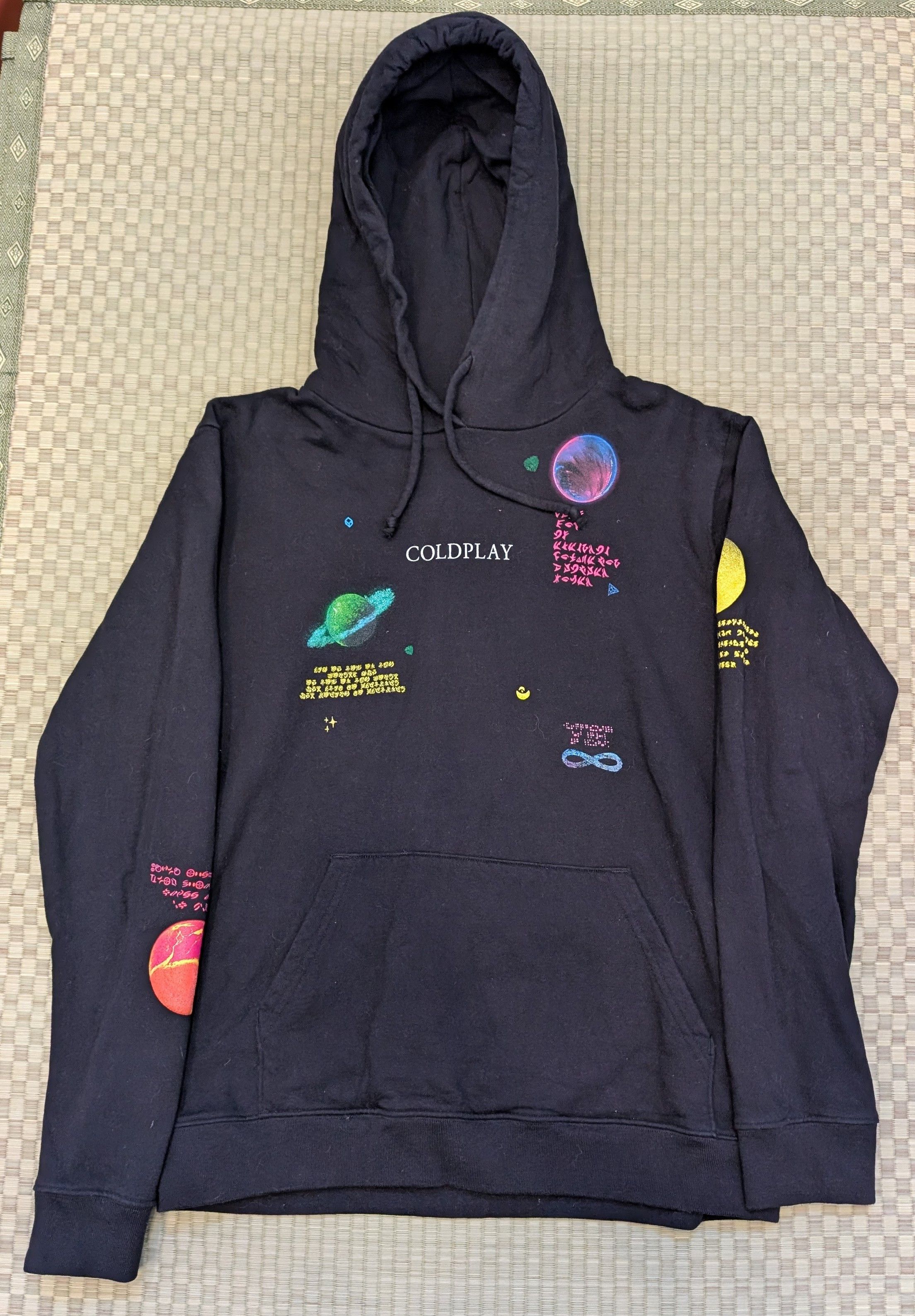 RARE Coldplay Music of the Spheres World Tour Hoodie
