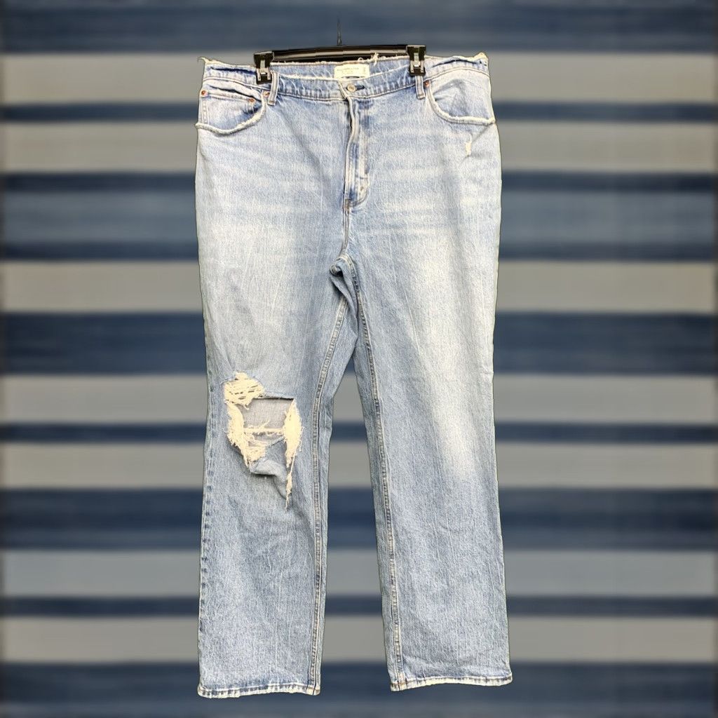 Abercrombie & Fitch Abercrombie & Fitch Jeans Womens 90s Straight Ultra High Rise 34/18 Mom Casual Size 24" / US 00 / IT 34 - 1 Thumbnail