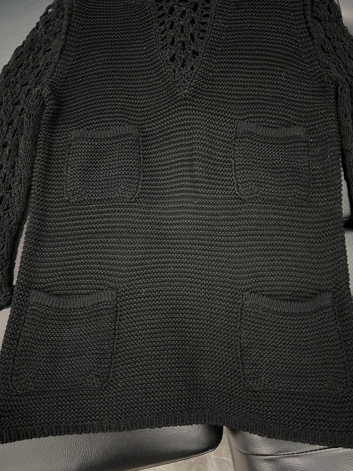 Chanel Chanel runway style, four-pocket openwork knit dress Size S / US 4 / IT 40 - 5 Thumbnail