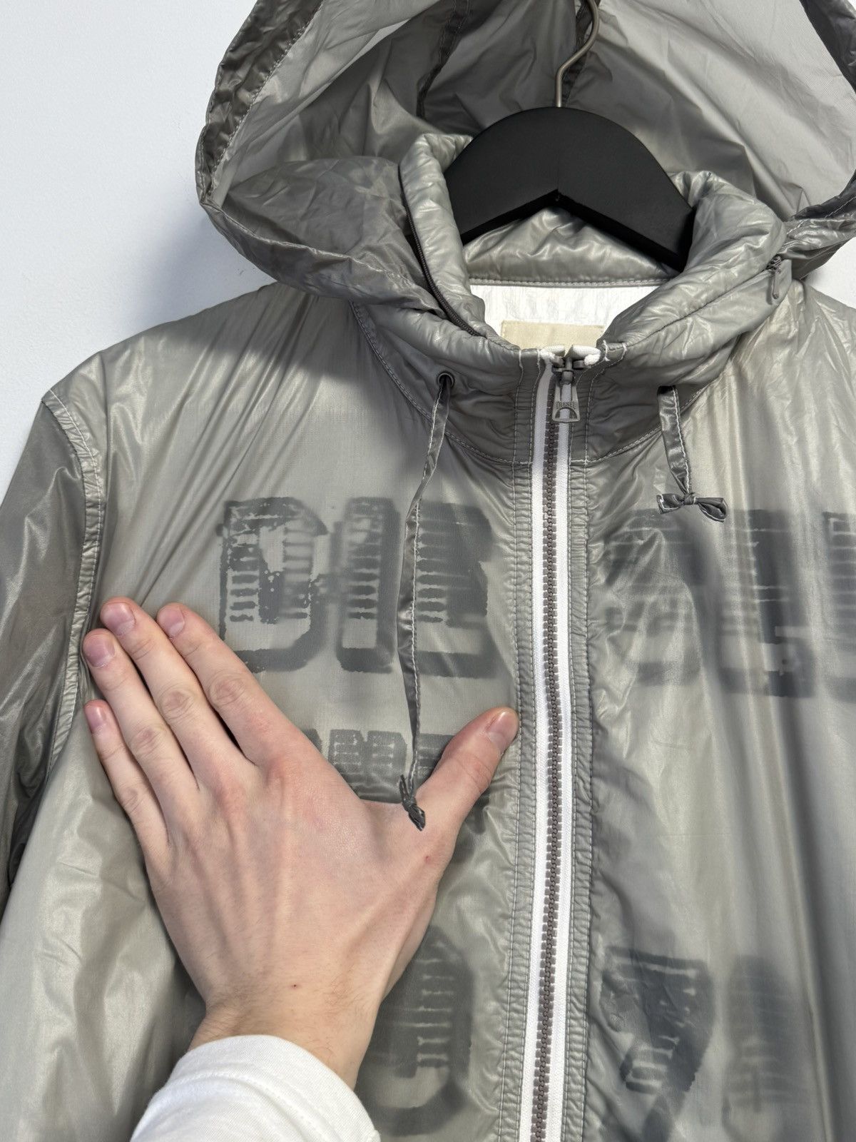 Diesel Diesel Vintage Jacket Y2K Style Hype Nylon Size US L / EU 52-54 / 3 - 6 Thumbnail