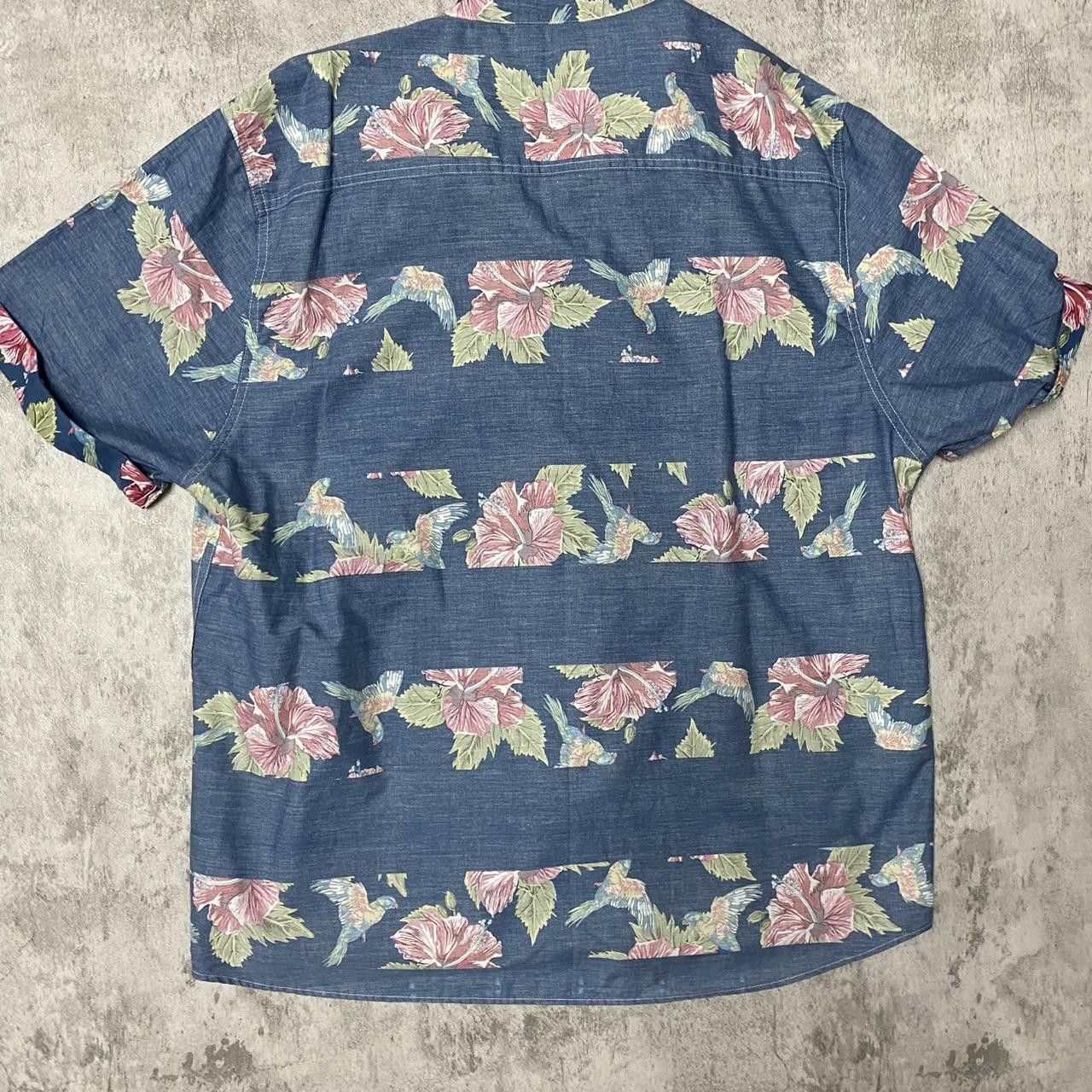 Other Blue and pink floral button-up shirt #floralshirt Size US XXL / EU 58 / 5 - 4 Thumbnail