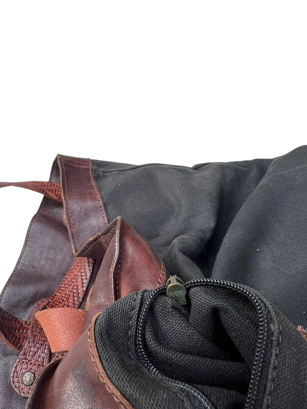 Buttero Vintage Buttero Italy Distressed Patina Leather Tote Bag Size ONE SIZE - 24 Thumbnail
