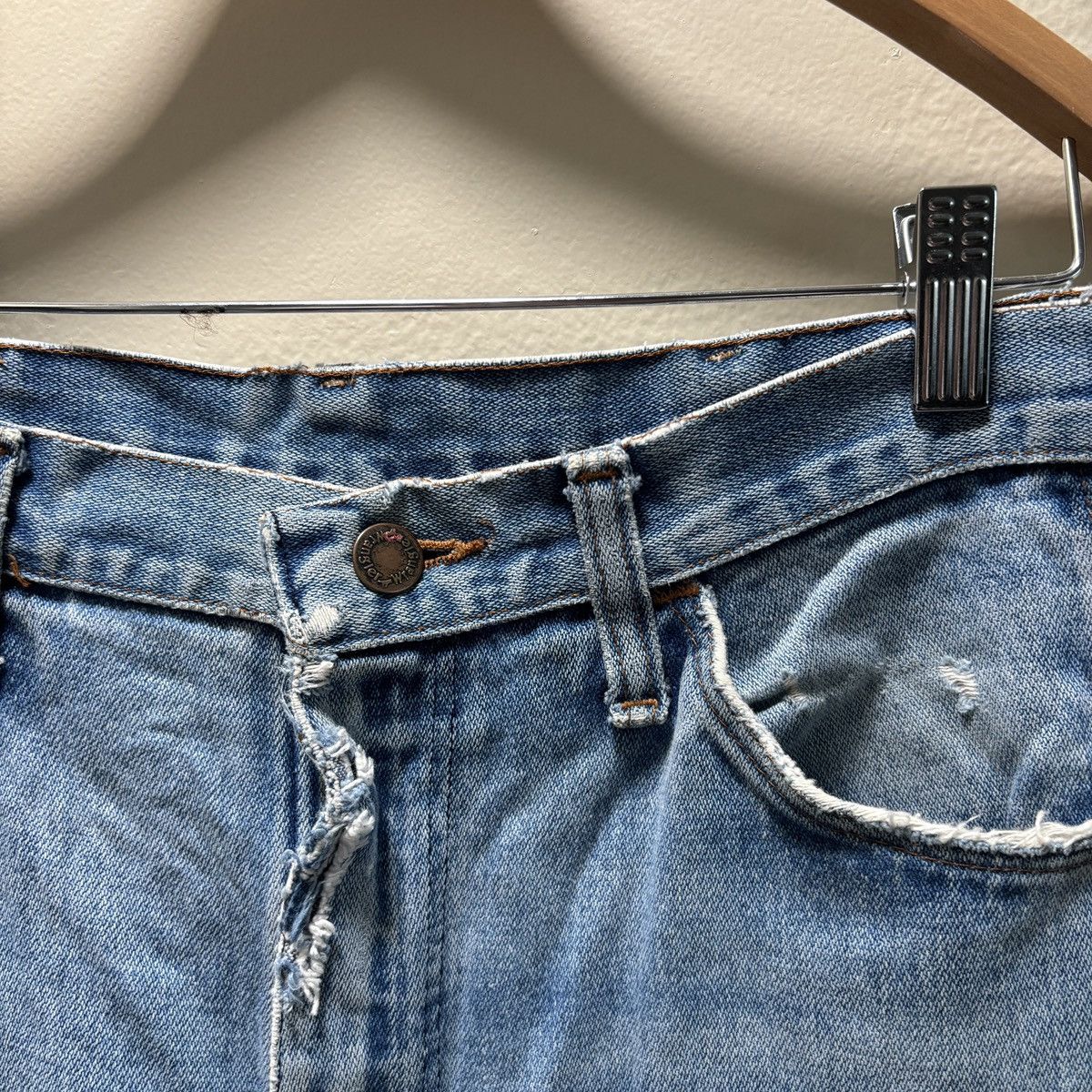 Vintage × Wrangler Vintage 60s Wranglers Size US 30 / EU 46 - 4 Thumbnail