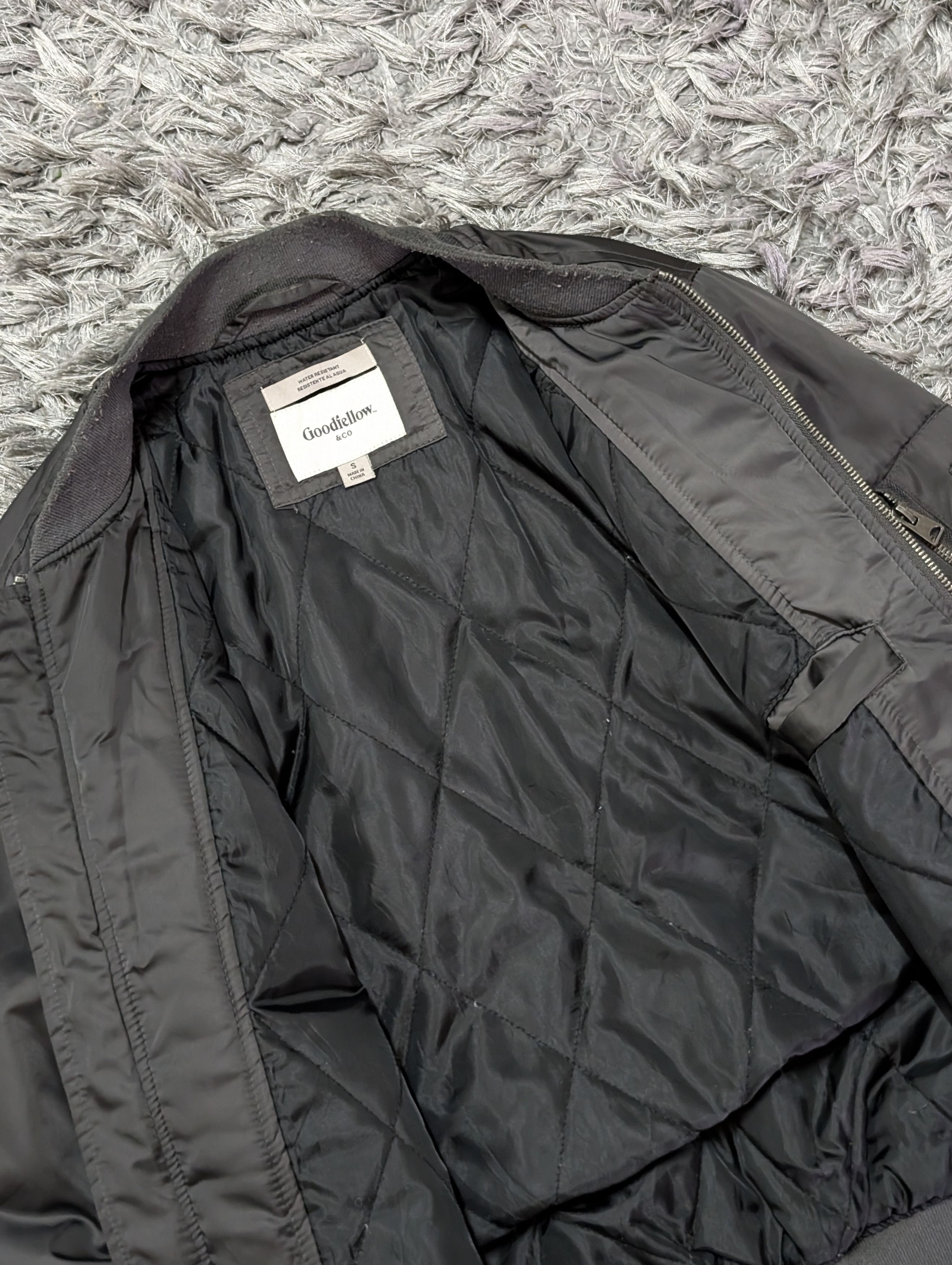Japanese Brand Vintage Goodfellow Plain Light Coat Bomber Jacket Outerwear Size US S / EU 44-46 / 1 - 10 Thumbnail