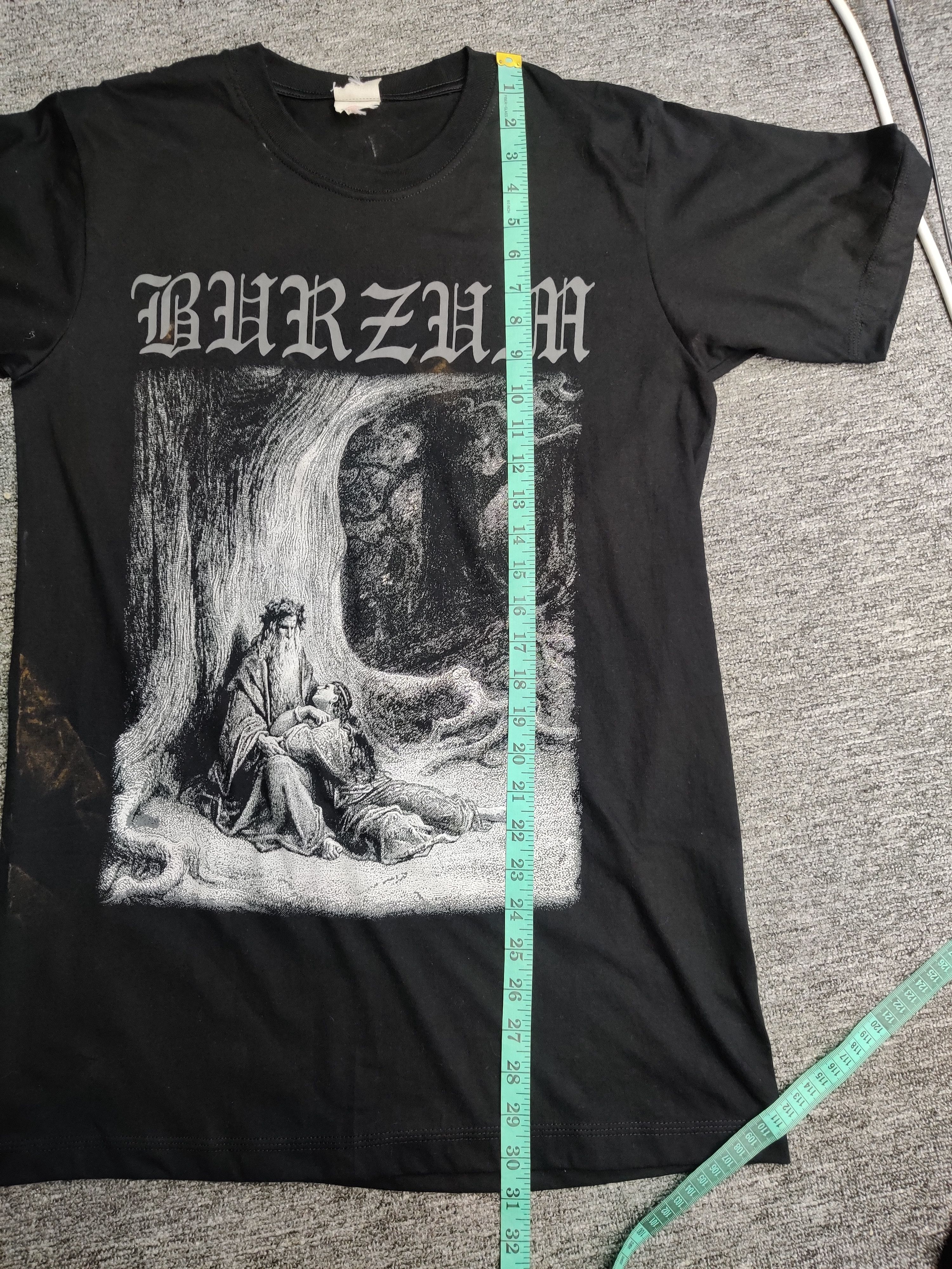 Band Tees Burzum Hvyis Lyset Tar Oss Metal Band Tee Tshirt Size US M / EU 48-50 / 2 - 10 Thumbnail