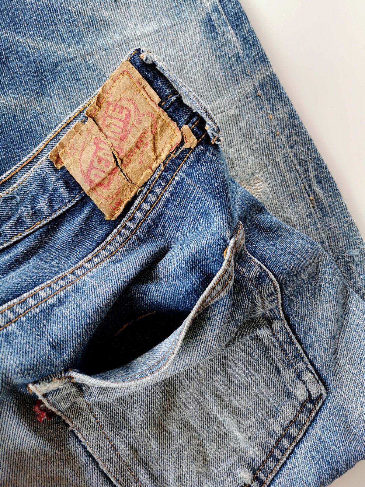 Denime Denime Japanese Brand Selvedge Jeans Size US 31 - 11 Thumbnail