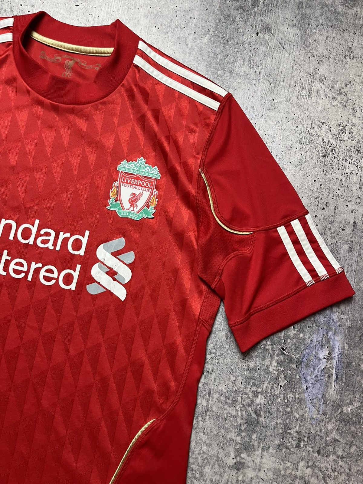 Adidas LIVERPOOL 2010 2012 HOME SHIRT JERSEY ADIDAS P96763 sz S MEN Size US S / EU 44-46 / 1 - 4 Thumbnail