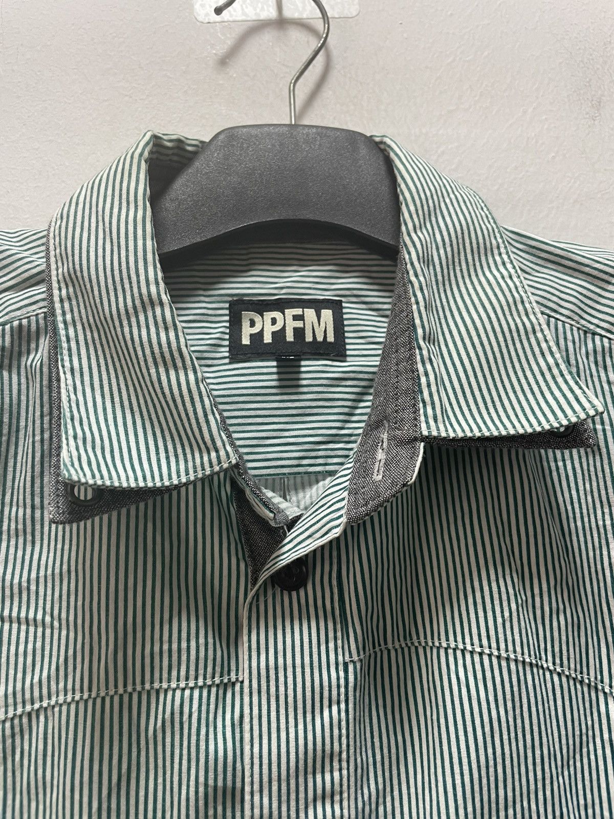 PPFM PPFM Shirt Double Pocket Japan Striped Size US M / EU 48-50 / 2 - 3 Thumbnail