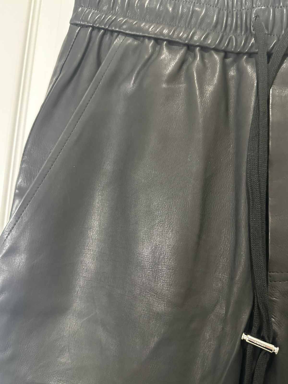 Amiri Amiri Leather Jogging Pant Size US 32 / EU 48 - 9 Thumbnail