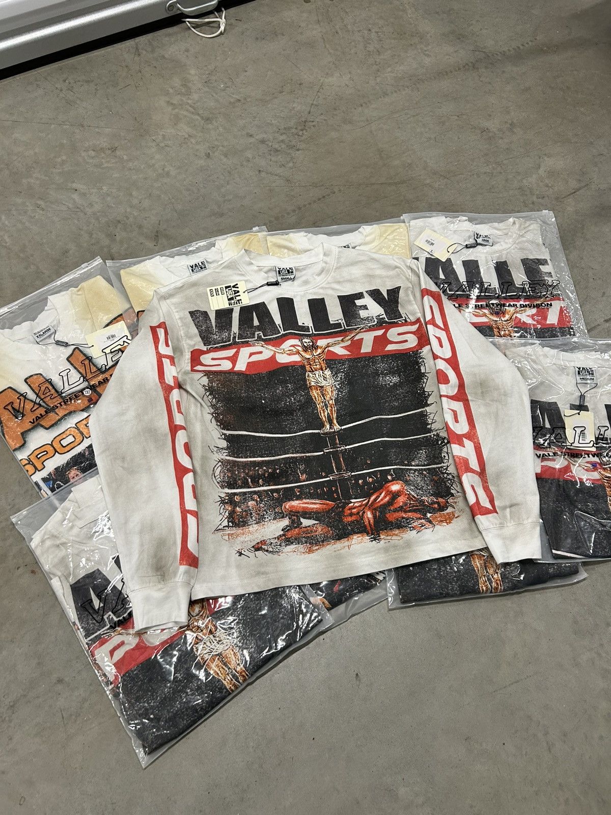 Vale Vale Forever Valley Dreams Jesus Hardy L/S Tee White X-Large Size US XL / EU 56 / 4 - 4 Thumbnail