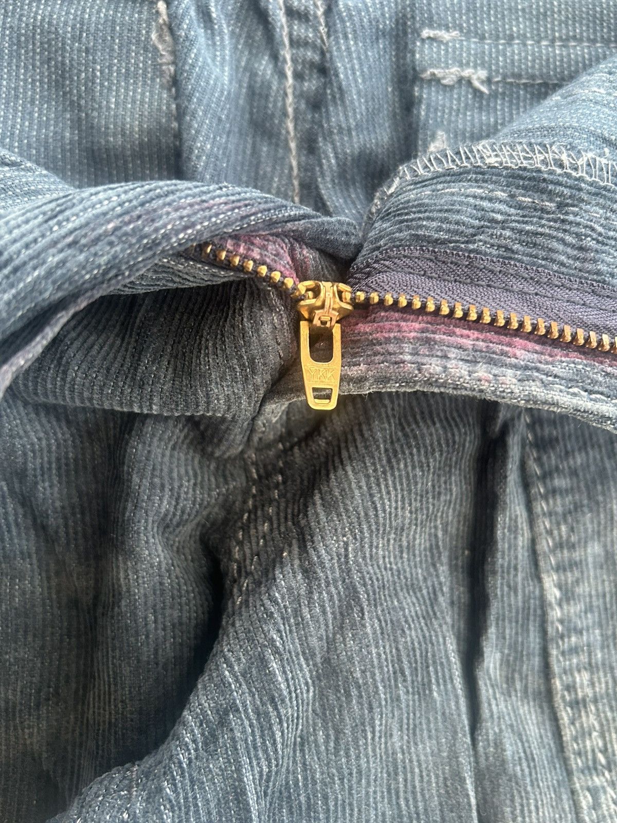 Johnbull Johnbull Japan Corduroy Vintage Casual Blue Trousers Size US 30 / EU 46 - 9 Thumbnail