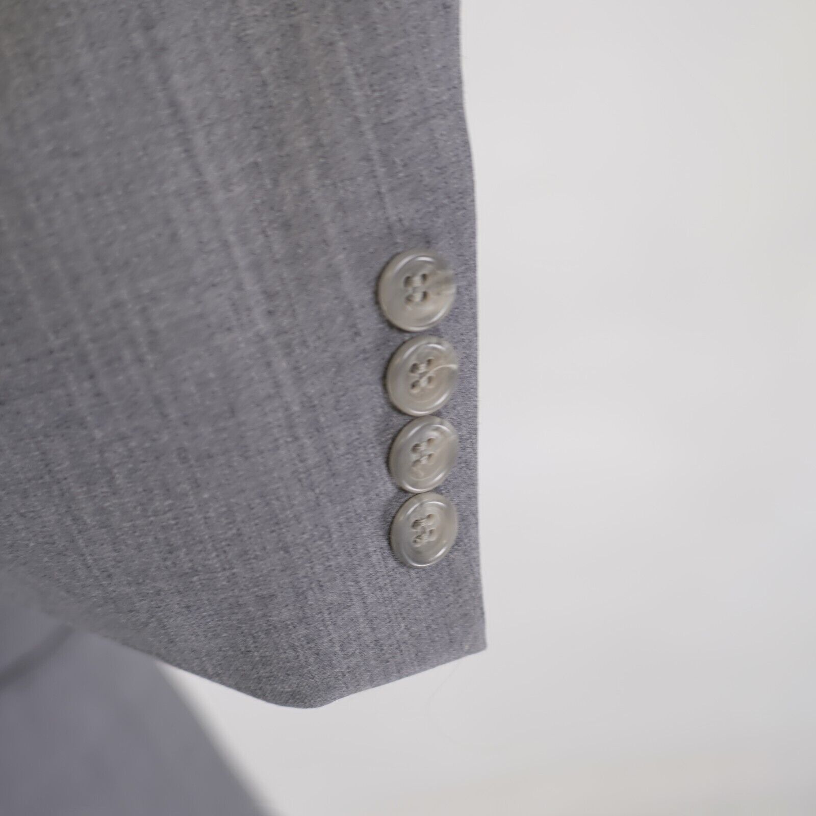 Joseph & Feiss Joseph & Feiss International Twill Wool Gray 44R / Slim 46R Size 44R - 3 Thumbnail