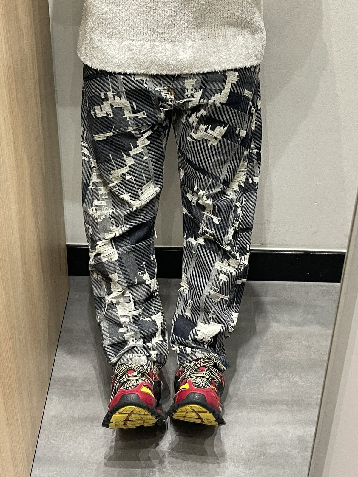 Vivienne Westwood Vivienne Westwood Patched Stitched Denim Riding Pants Size US 32 / EU 48 - 2 Thumbnail