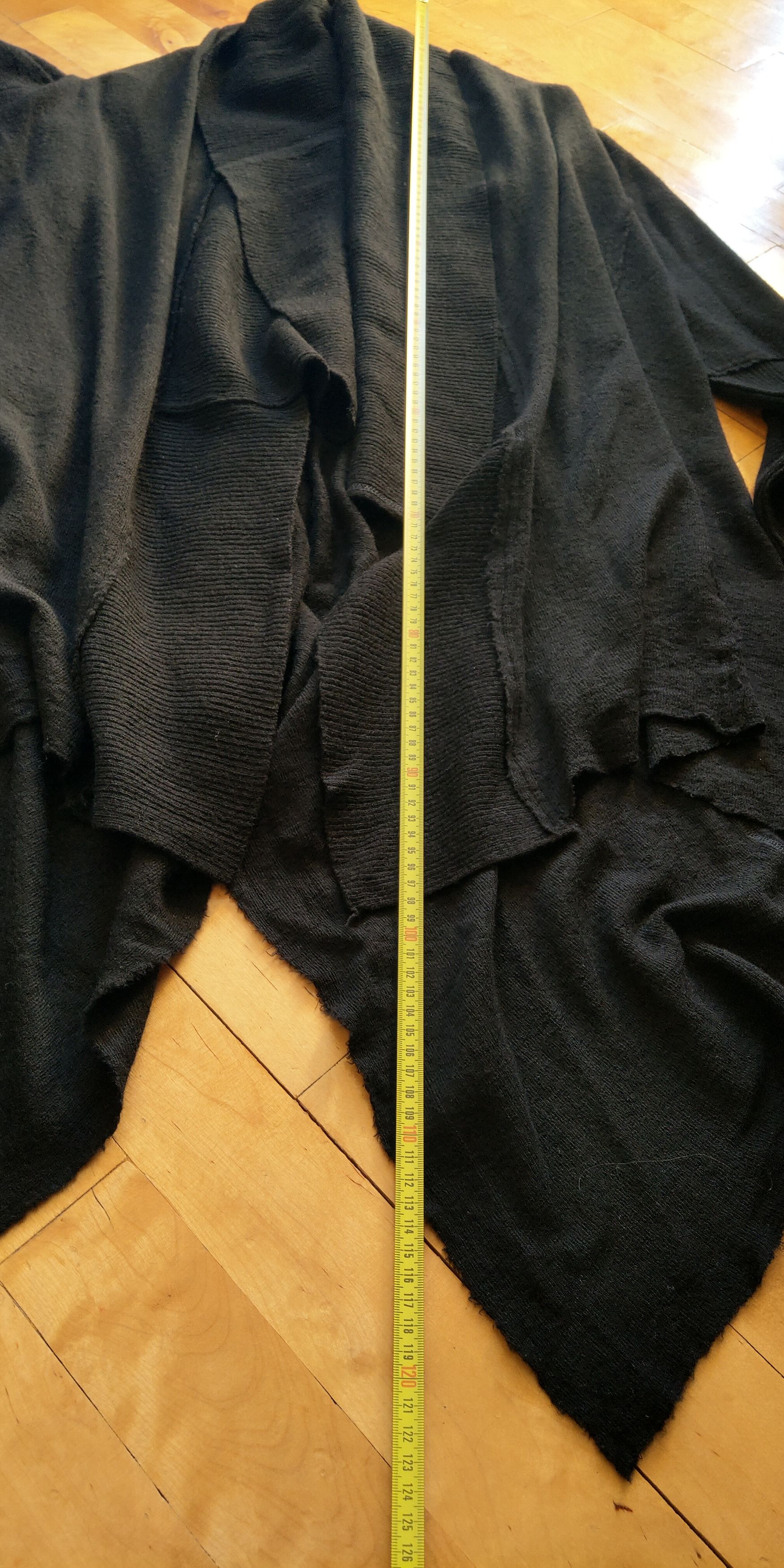 Ivan Grundahl Reconstructed 100%Wool Coat Cape Cardigan Darkfashion Goth M Size US M / EU 48-50 / 2 - 21 Thumbnail
