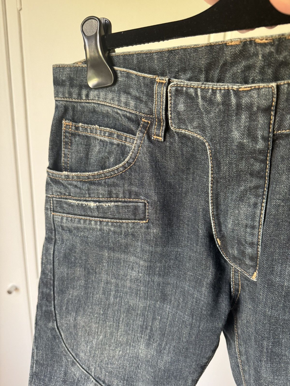 Balmain Balmain Decarnin Biker denim Size US 31 - 8 Thumbnail