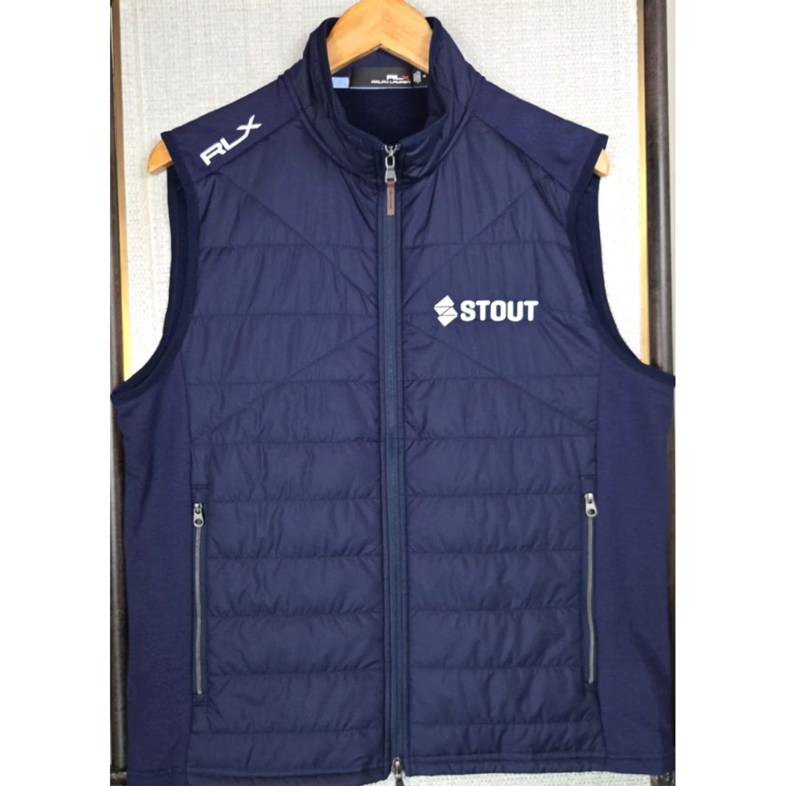 RLX Ralph Lauren RLX Ralph Lauren Vest Mens M Blue Insulated Wool Hybrid Full Zip Stout Investing Size US M / EU 48-50 / 2 - 2 Thumbnail