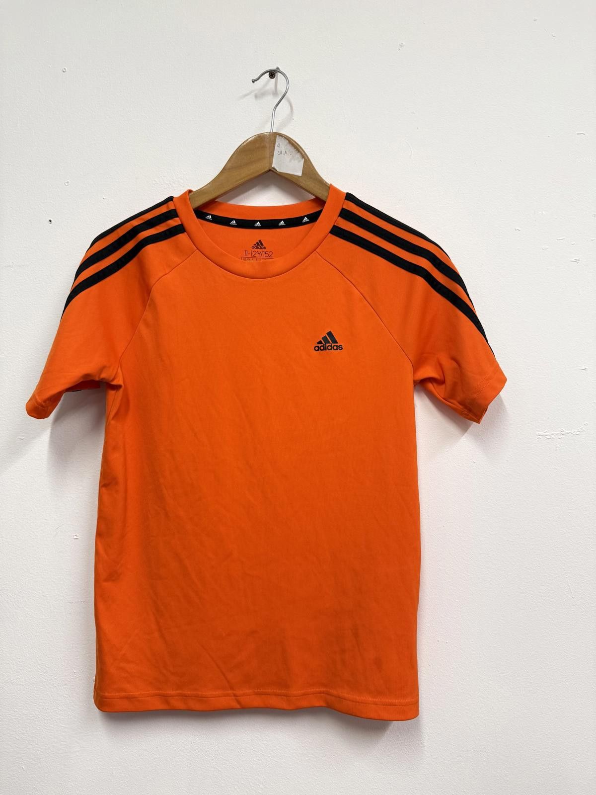 Adidas Adidas Orange Men's Activewear T-Shirt, Short Sleeve Size US M / EU 48-50 / 2 - 1 Thumbnail