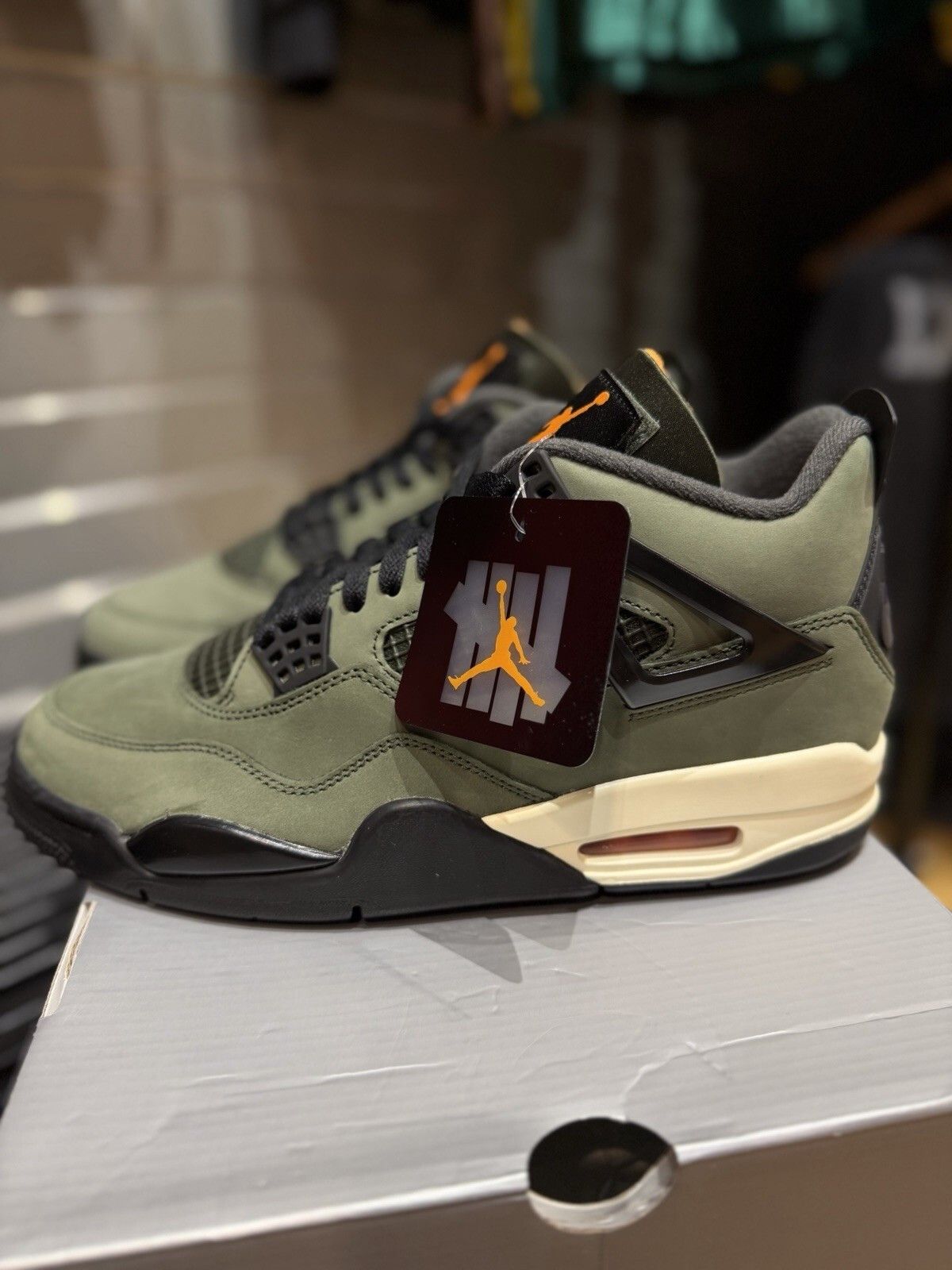 Jordan Brand Air Jordan 4 Undefeated 2025 Size 10 Men’s (IB1519 200) Size US 10 / EU 43 - 11 Thumbnail