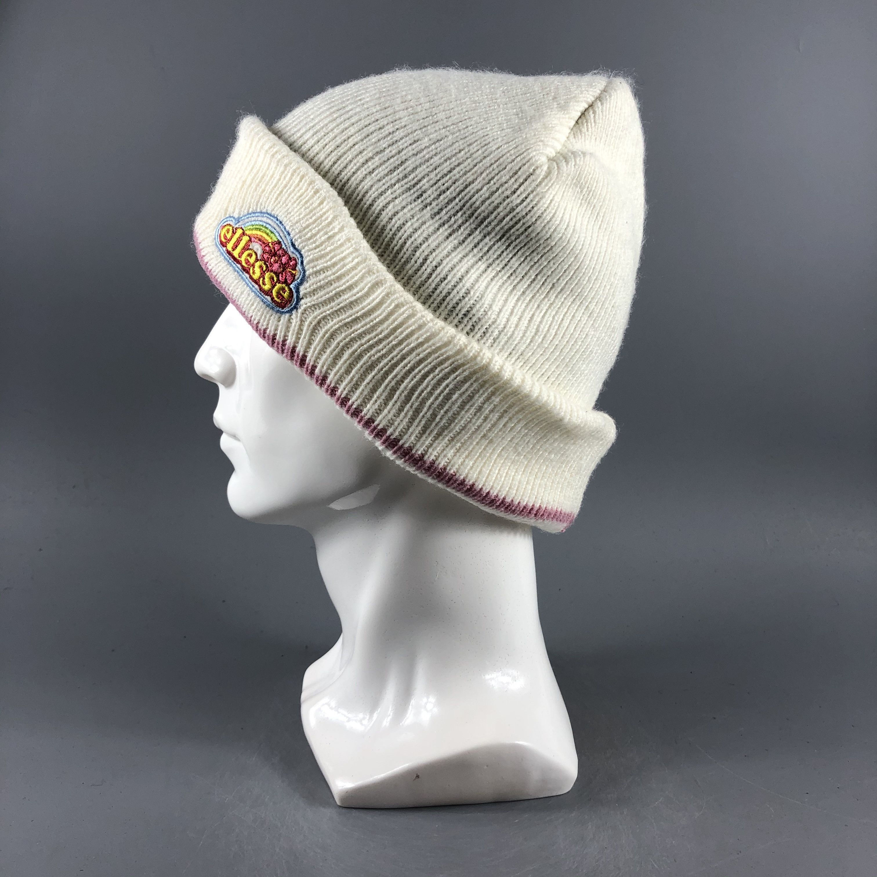 Ellesse × Vintage Womens Ellesse Beanie Snow Hat Snow Cap -D080 Size ONE SIZE - 1 Thumbnail