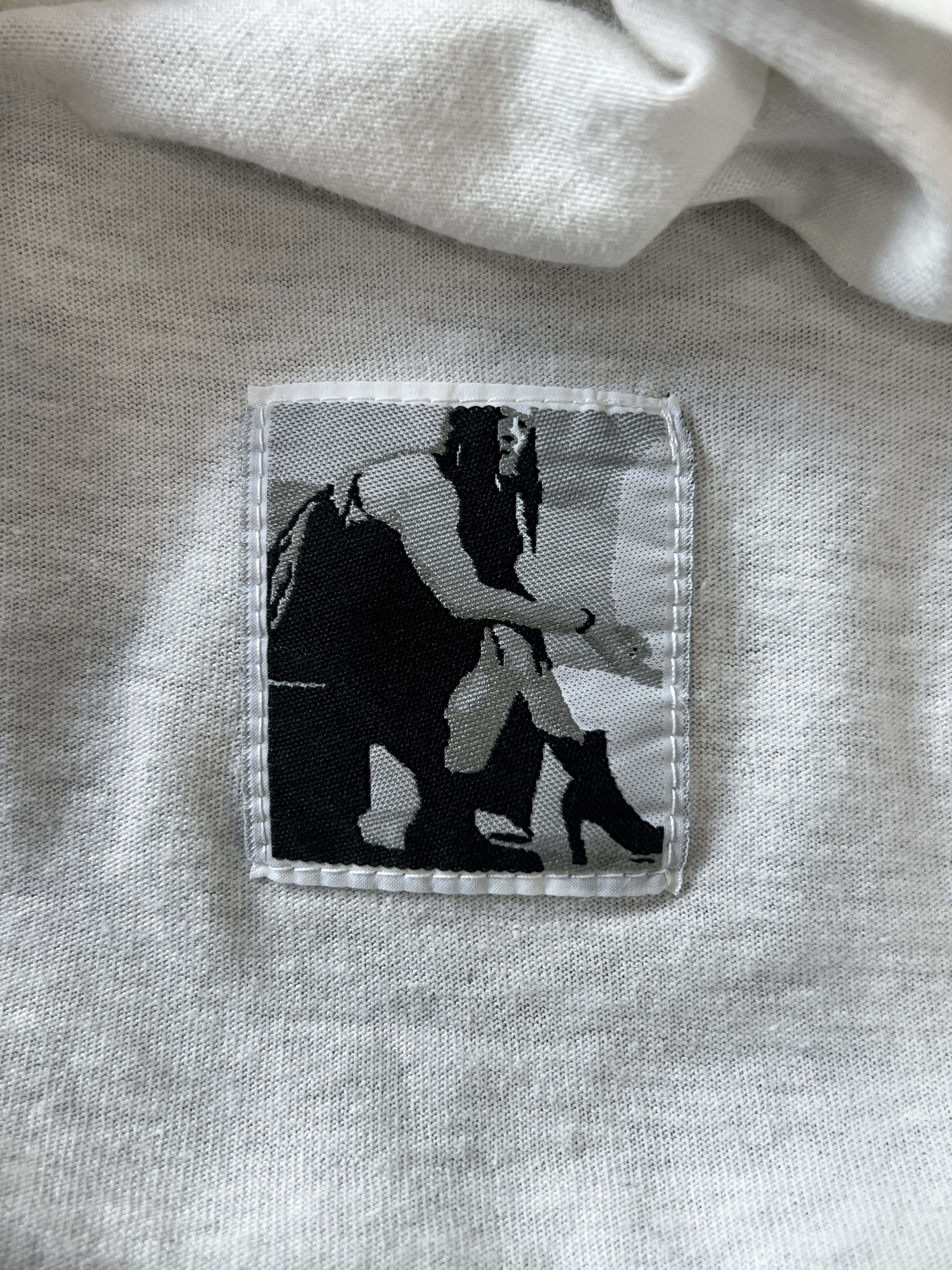 Rick Owens Drkshdw Rick Owens Level T-Shirt signature jersey White XL Size US XL / EU 56 / 4 - 8 Thumbnail