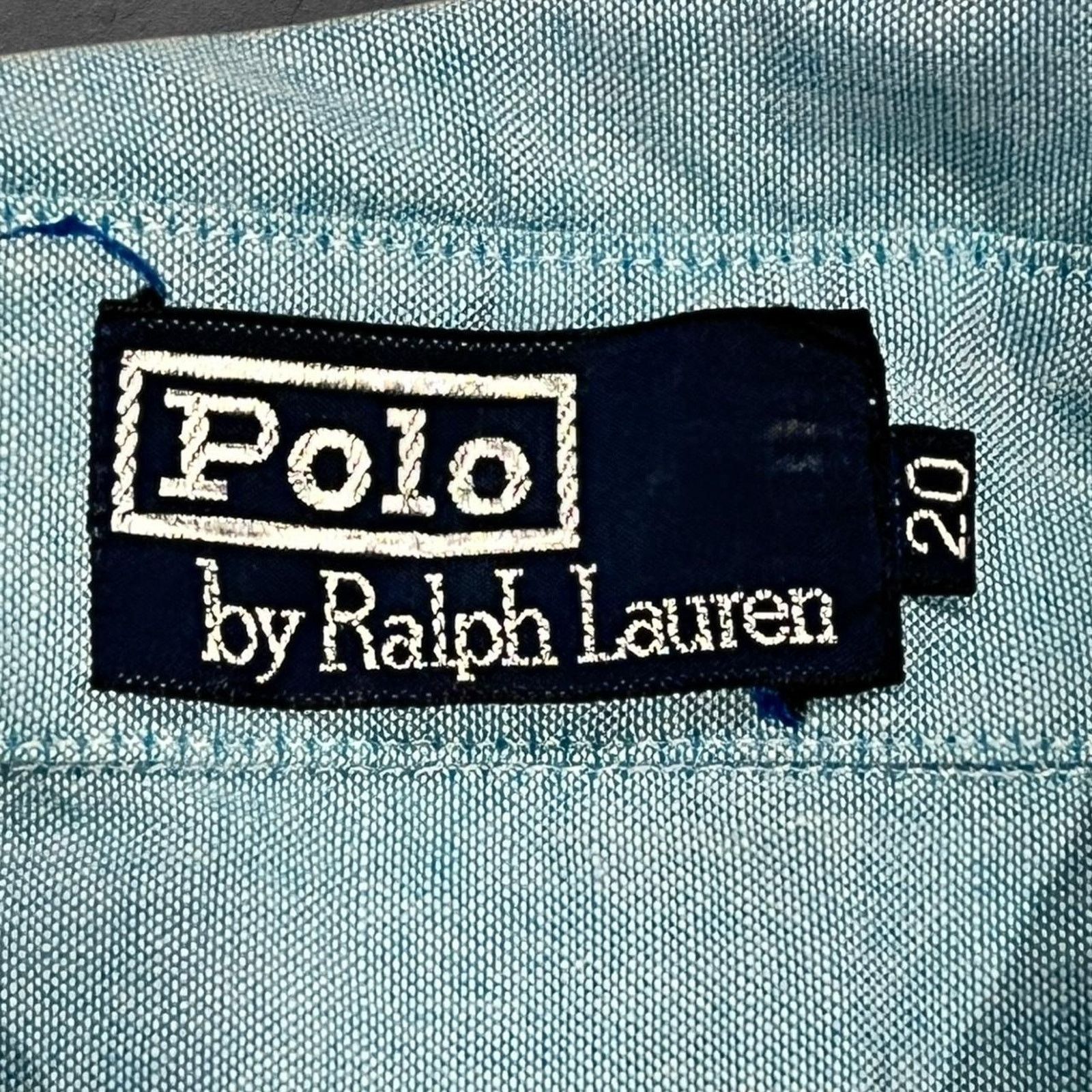 Polo Ralph Lauren Polo Ralph Lauren Blue Long Sleeve Button-Up Oxford Shirt Size US L / EU 52-54 / 3 - 4 Thumbnail