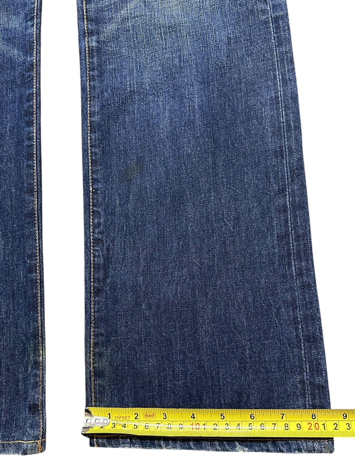 Vintage Adriano Goldschmied Blue Faded Wash Style Jeans
