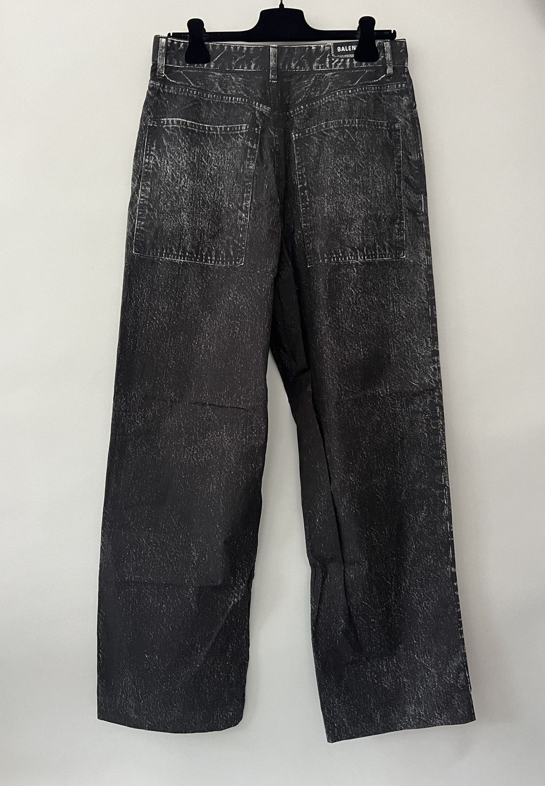 Balenciaga Balenciaga Trompe L'oeil Baggy Jeans Size US 32 / EU 48 - 2 Thumbnail