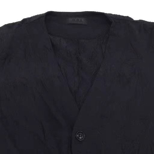 Yohji Yamamoto yohji yamamoto Black Knit Cardigan K11 Size US L / EU 52-54 / 3 - 3 Thumbnail