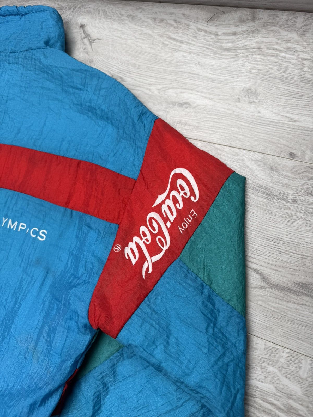 USA Olympics Coca Cola European Special Olympics 1990 Retro Track Jacket Size US S / EU 44-46 / 1 - 15 Thumbnail