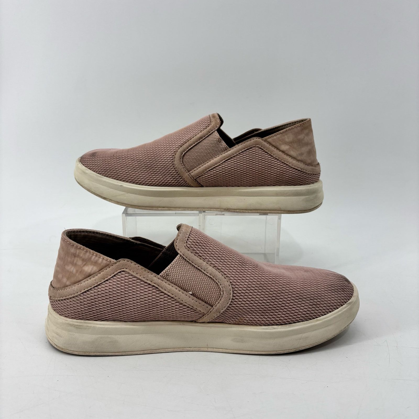 Olukai Olukai Ki'hele Womens Sz 7.5 Slip On Sneakers Pink Rose Dust Size US 7.5 / IT 37.5 - 2 Thumbnail