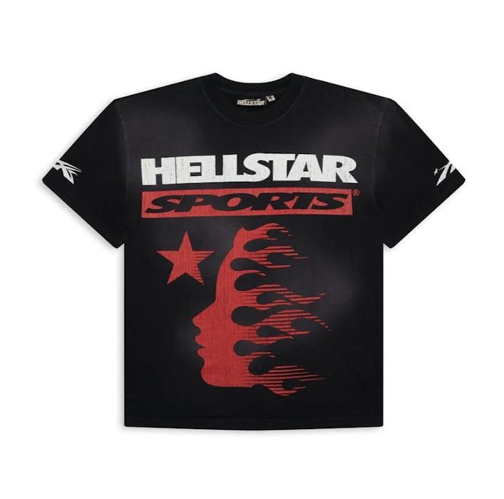 image of Hellstar Family Tee Exclusive in Black, Men's (Size Large)