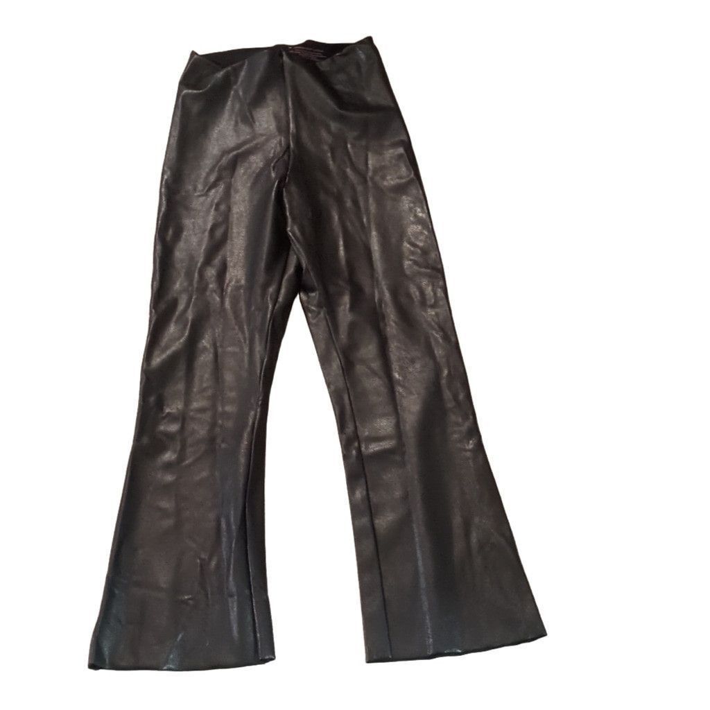 Commando Commando Faux Leather Crop Flare Size Medium Size 22" - 2 Thumbnail