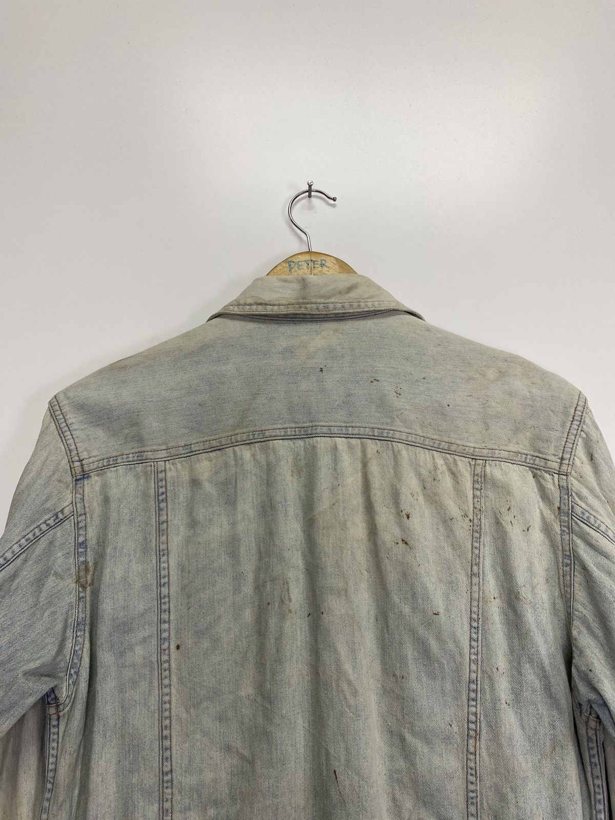Vintage Polar fleece Denim Jacket Size US M / EU 48-50 / 2 - 11 Thumbnail