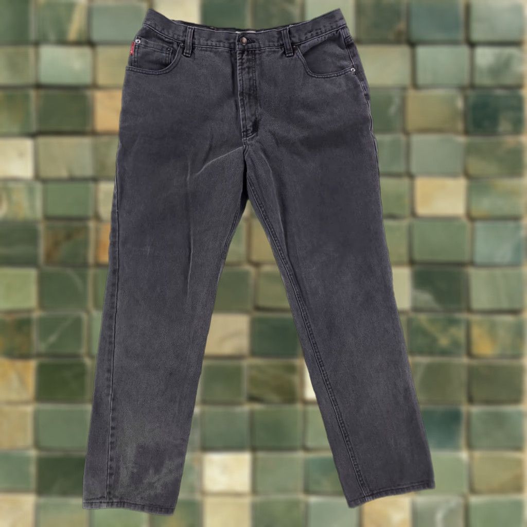 Bugle Boy VINTAGE Bugle Boy Jeans Gray Straight Mens 34 29.5 Actual 90s Y2K Size 34/36 x 32/34 Men’s Straight Fit Gray Jeans Size US 34 / EU 50 - 1 Thumbnail