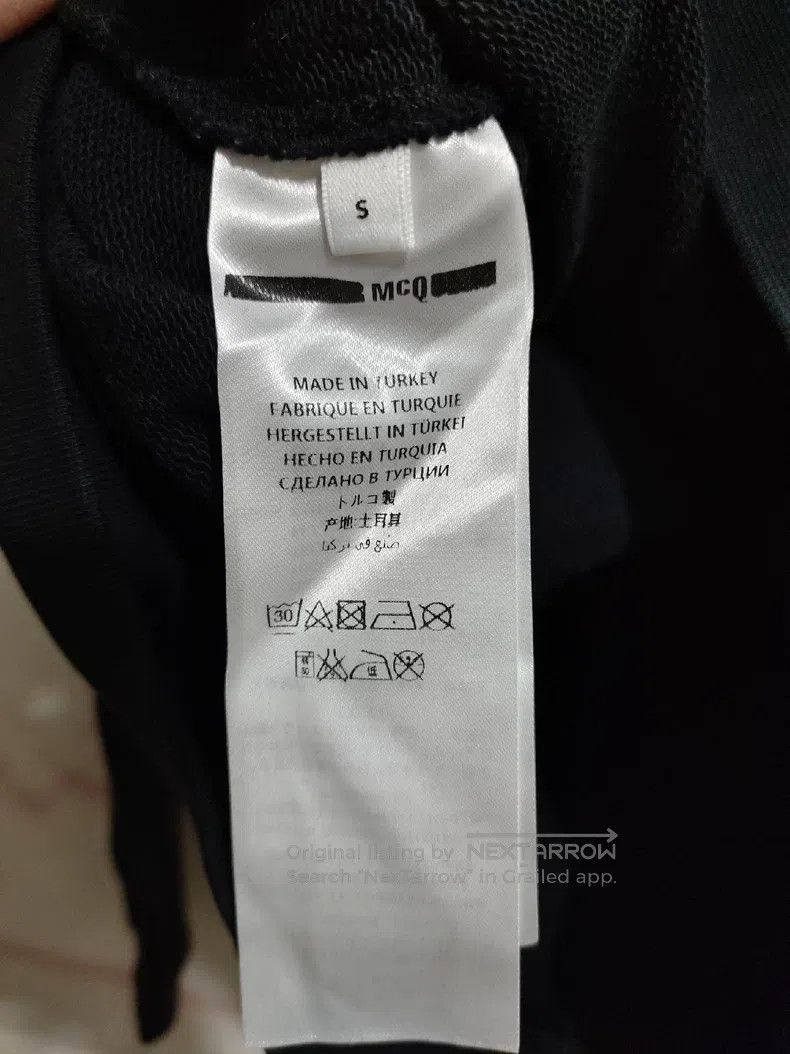 Alexander McQueen Alexander Mcqueen Black sweatshirt Size US S / EU 44-46 / 1 - 4 Thumbnail