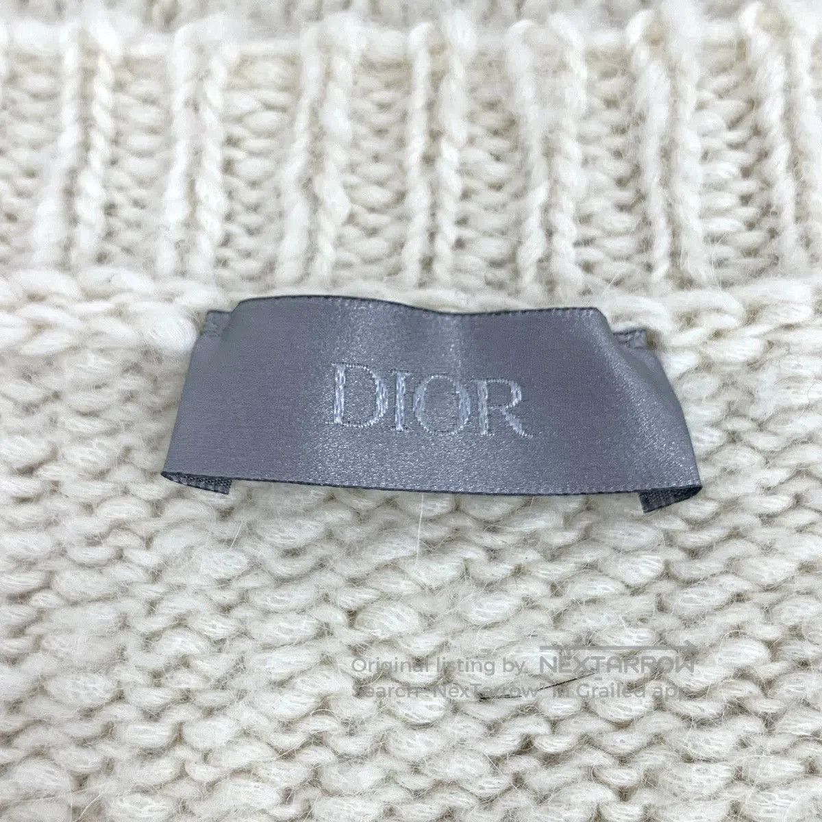 Dior White Short Sleeve Mouse Graphic Sweater. Size US XL / EU 56 / 4 - 5 Thumbnail