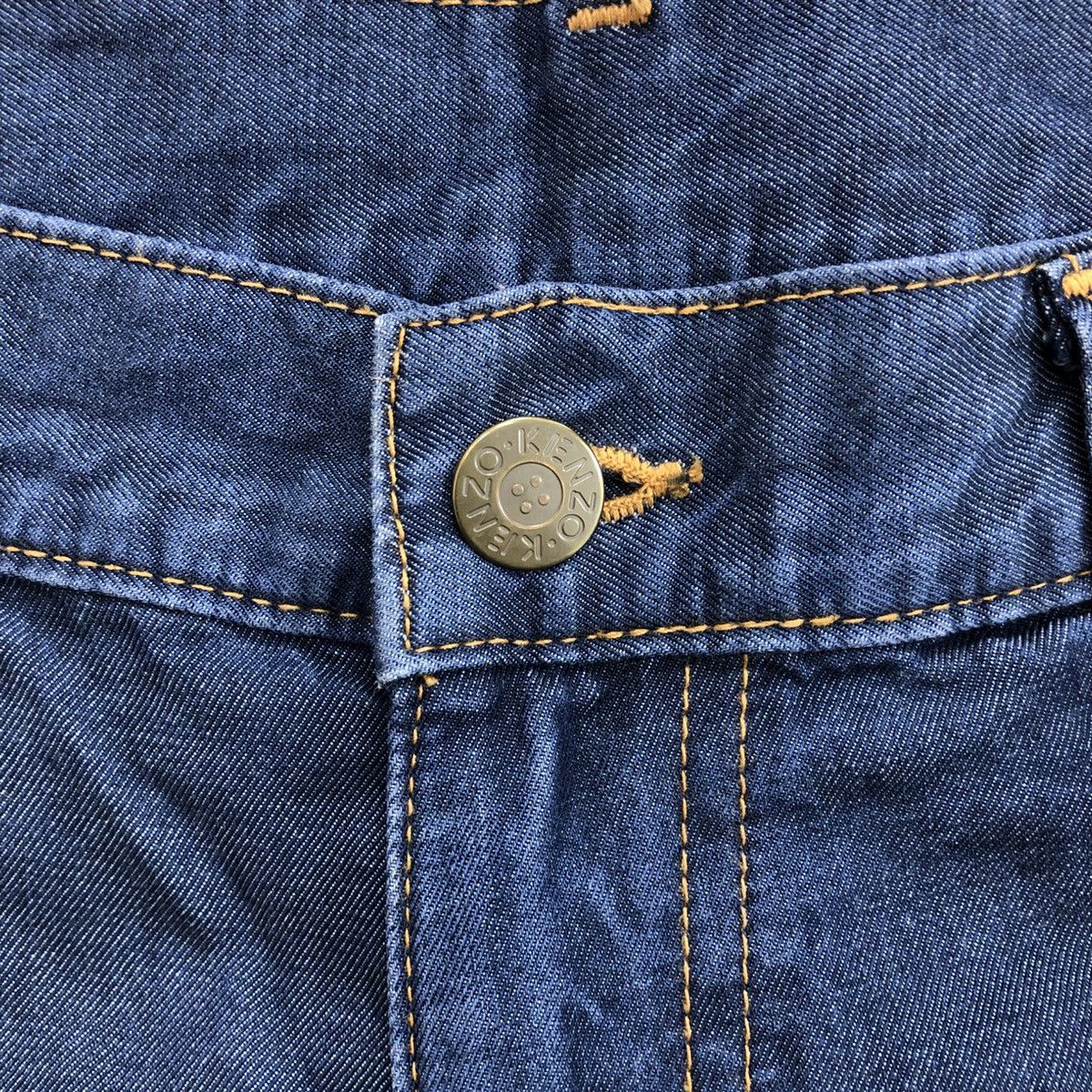 Japanese Brand × Kenzo × Vintage Vintage Kenzo Jeans Embroidered Iconic Logo Nice Pants Size US 30 / EU 46 - 10 Thumbnail