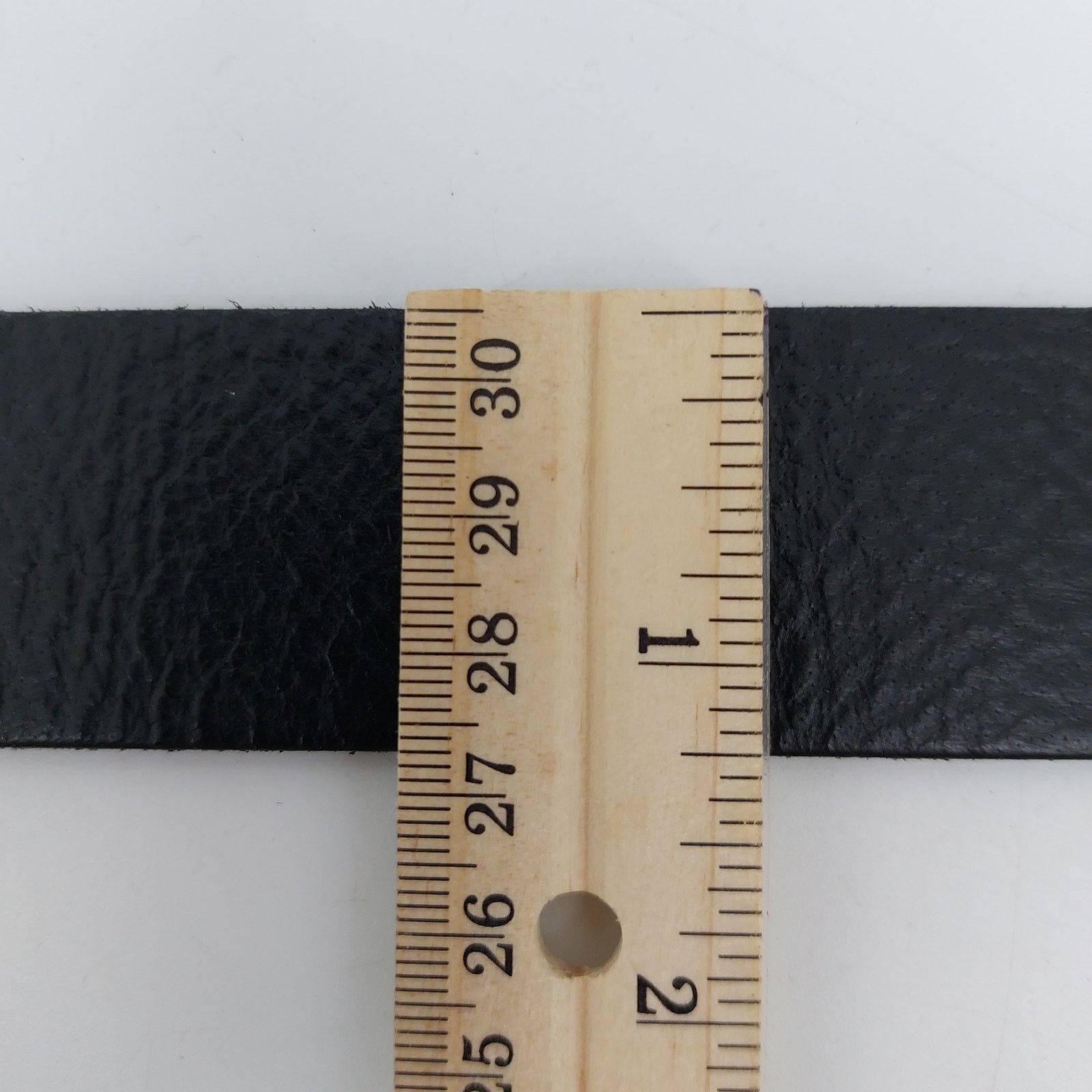 Sonoma Sonoma Black Genuine Leather Belt Single Prong Men's Size 42 Size 42 - 10 Thumbnail