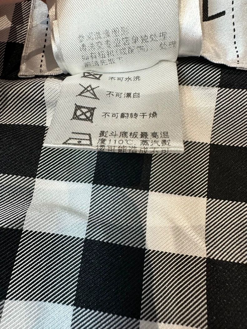 Chanel Chanel Black and white plaid lined jacket Size XXS / US 00 / IT 34 - 6 Thumbnail