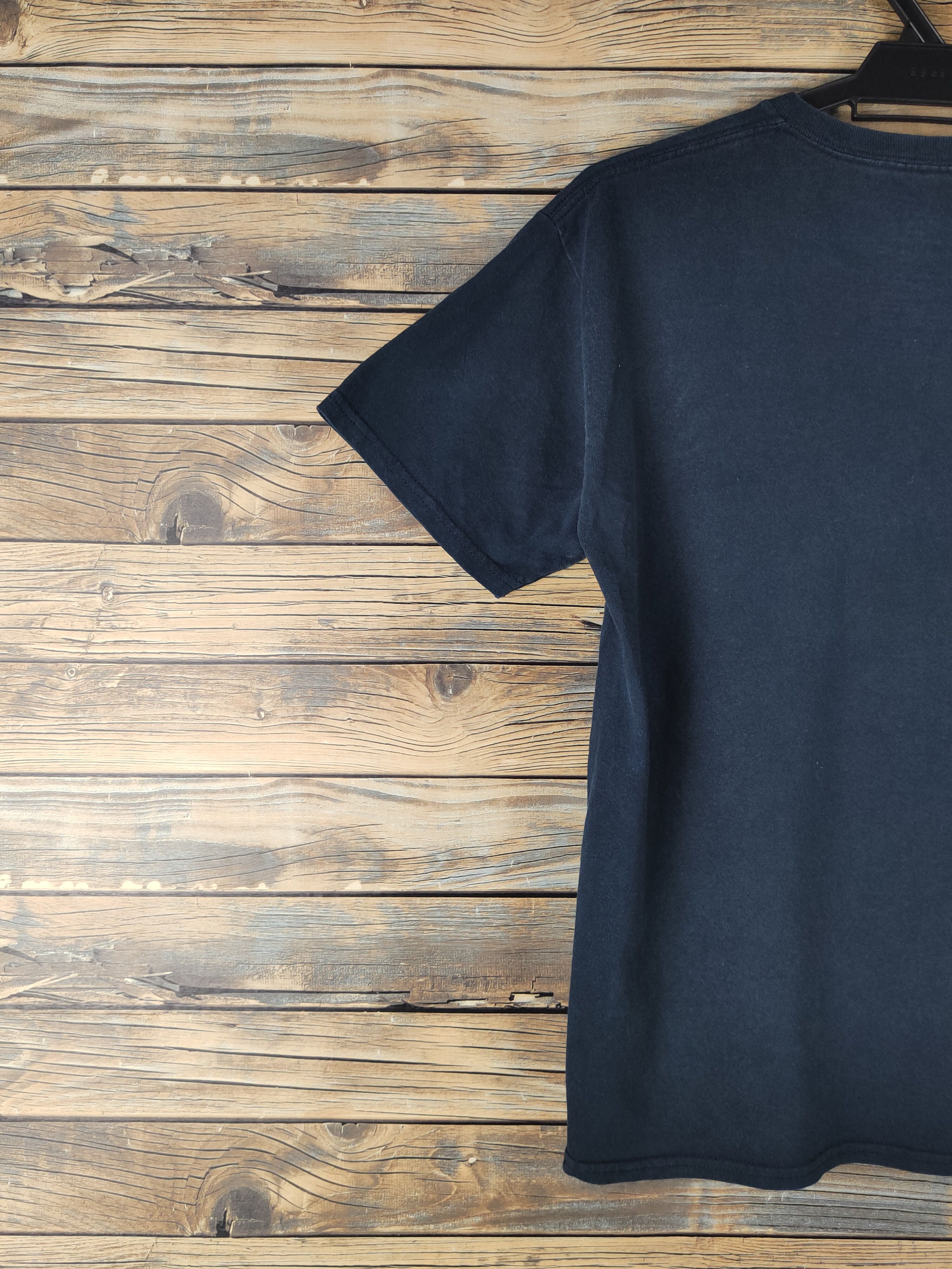 Japanese Brand DL Audio Council skull band guitar Navy T-shirt #2133 Size US M / EU 48-50 / 2 - 9 Thumbnail