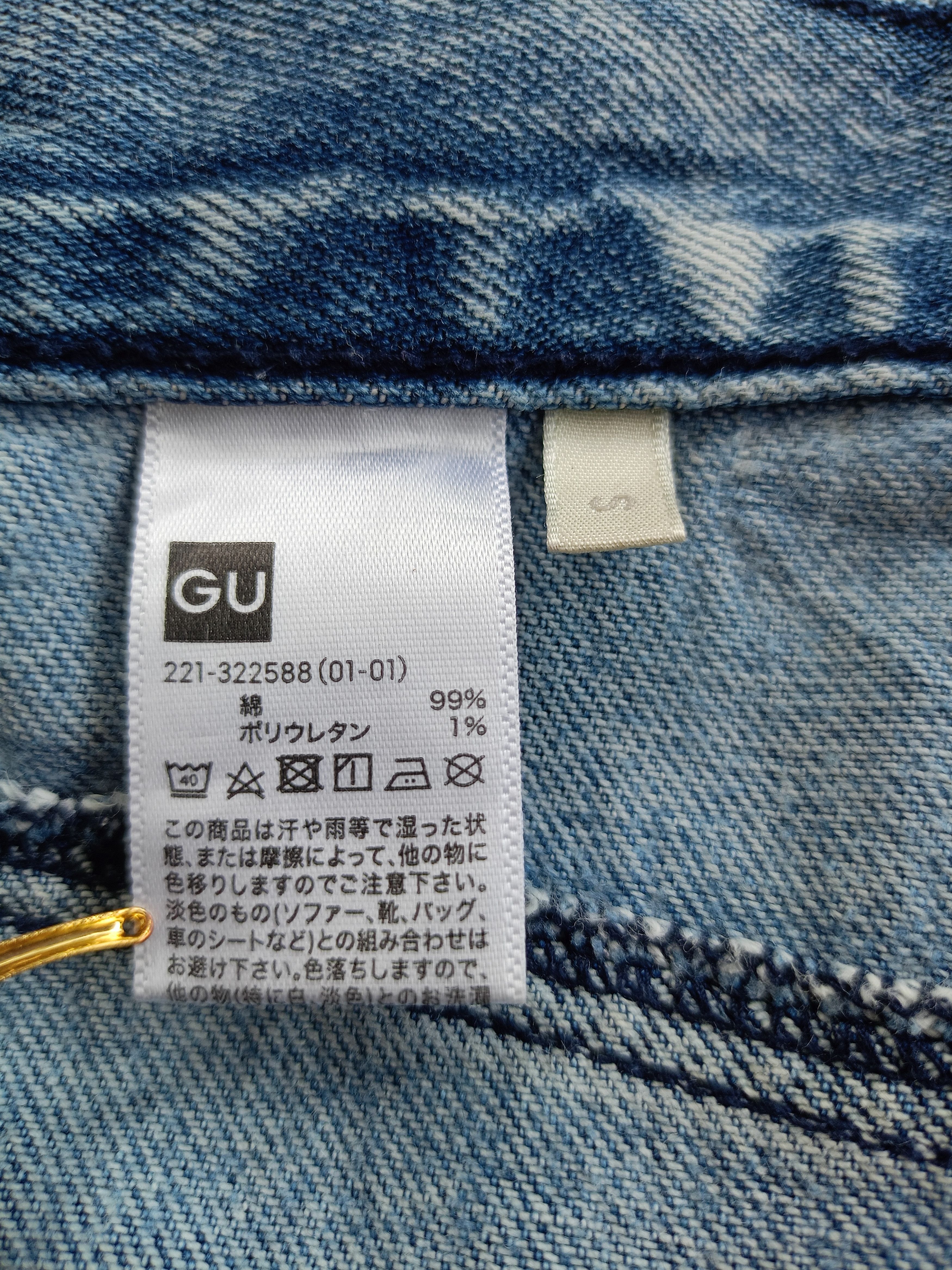 GU × Vintage GU Jeans Tapered Vintage Streetwear Denim Size 26" / US 2 / IT 38 - 12 Thumbnail